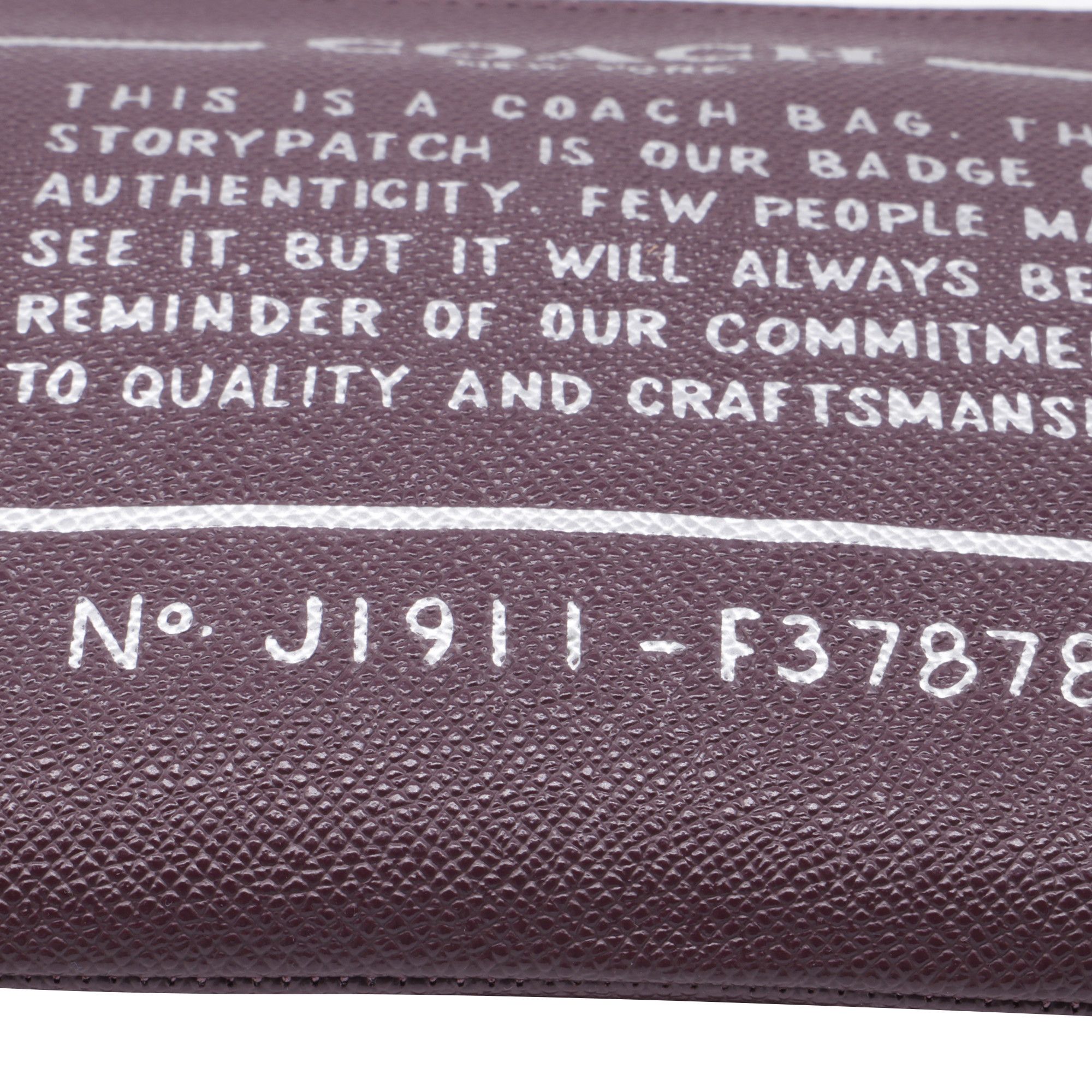 Coach Coach Wrislet Pouch in Burgundy Leather Size ONE SIZE - 6 Thumbnail
