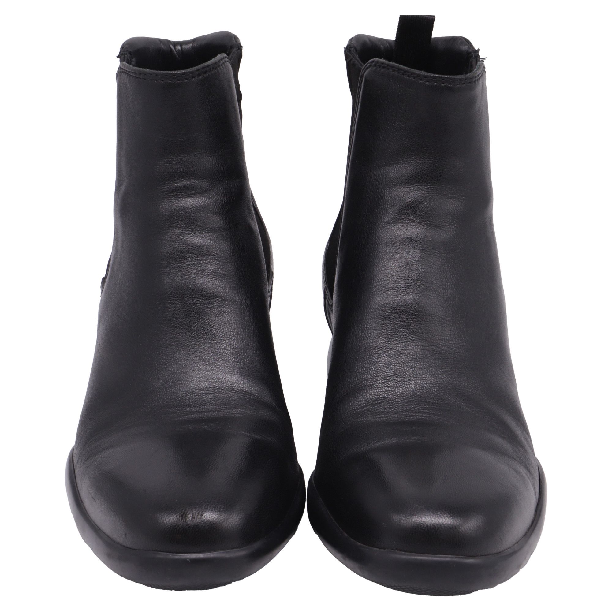 Prada Prada Chelsea Ankle Boots in Black Leather Size US 6.5 / IT 36.5 - 2 Thumbnail