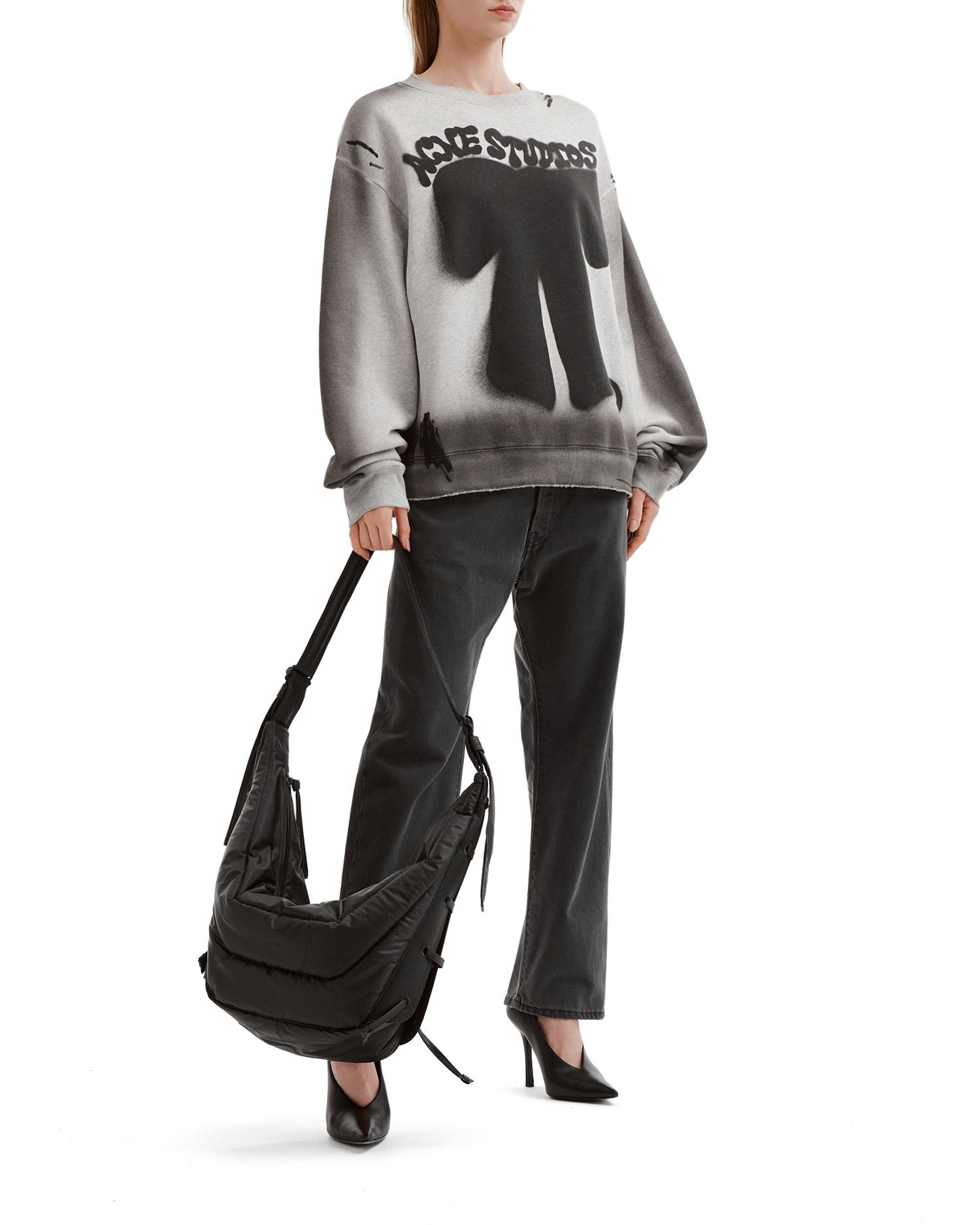 Acne Studios Acne Studios Bow Print Sweatshirt Size M / US 6-8 / IT 42-44 - 2 Thumbnail
