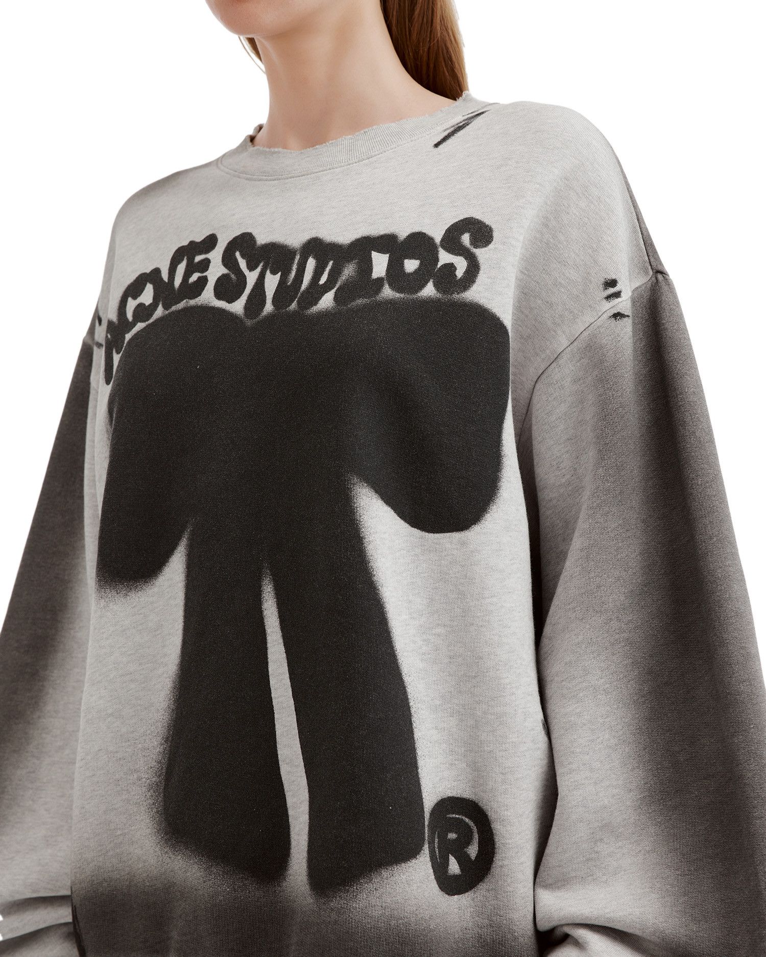 Acne Studios Acne Studios Bow Print Sweatshirt Size XS / US 0-2 / IT 36-38 - 5 Thumbnail