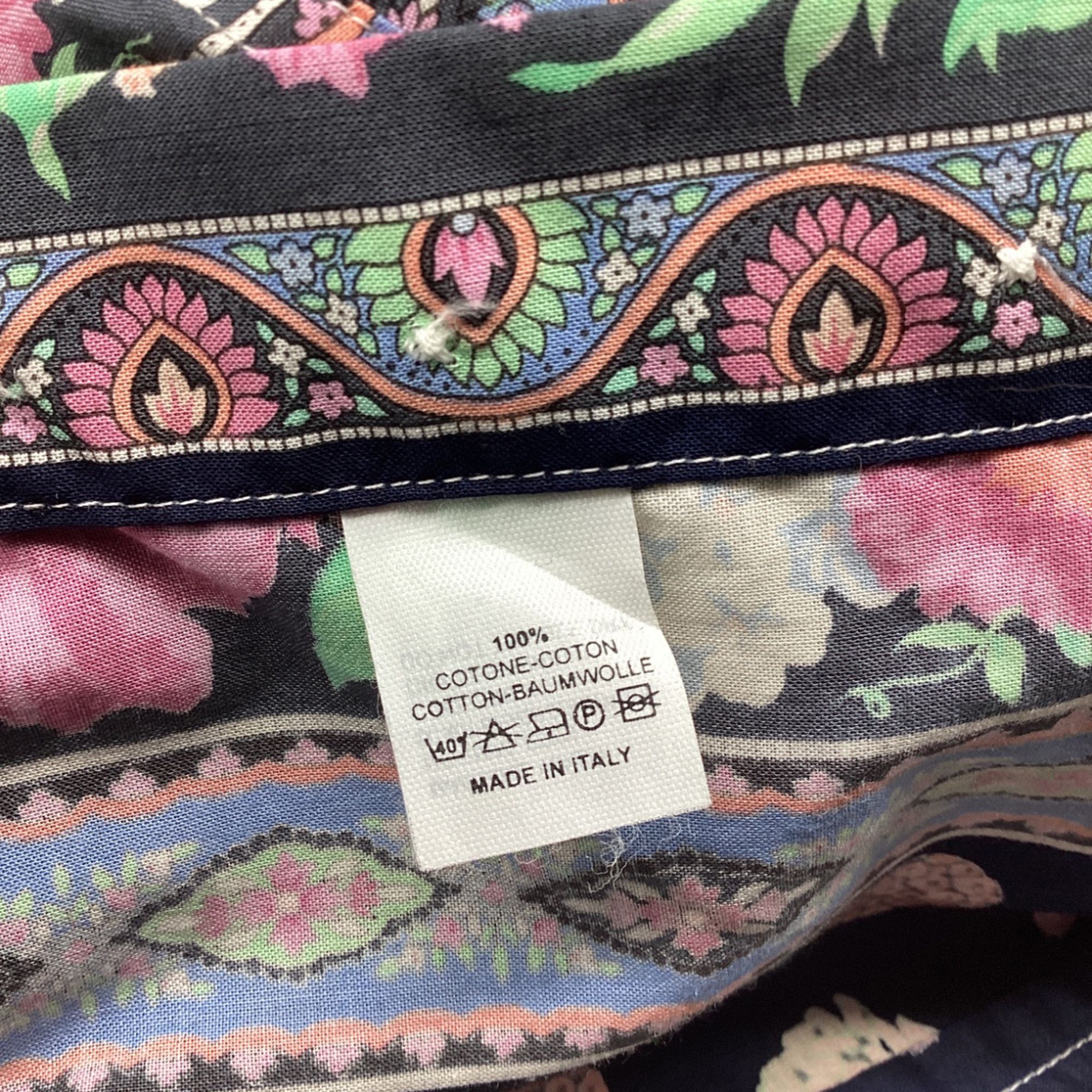Etro Etro Floral-Print Shirt in Multicolor Cotton Size XS / US 0-2 / IT 36-38 - 6 Thumbnail