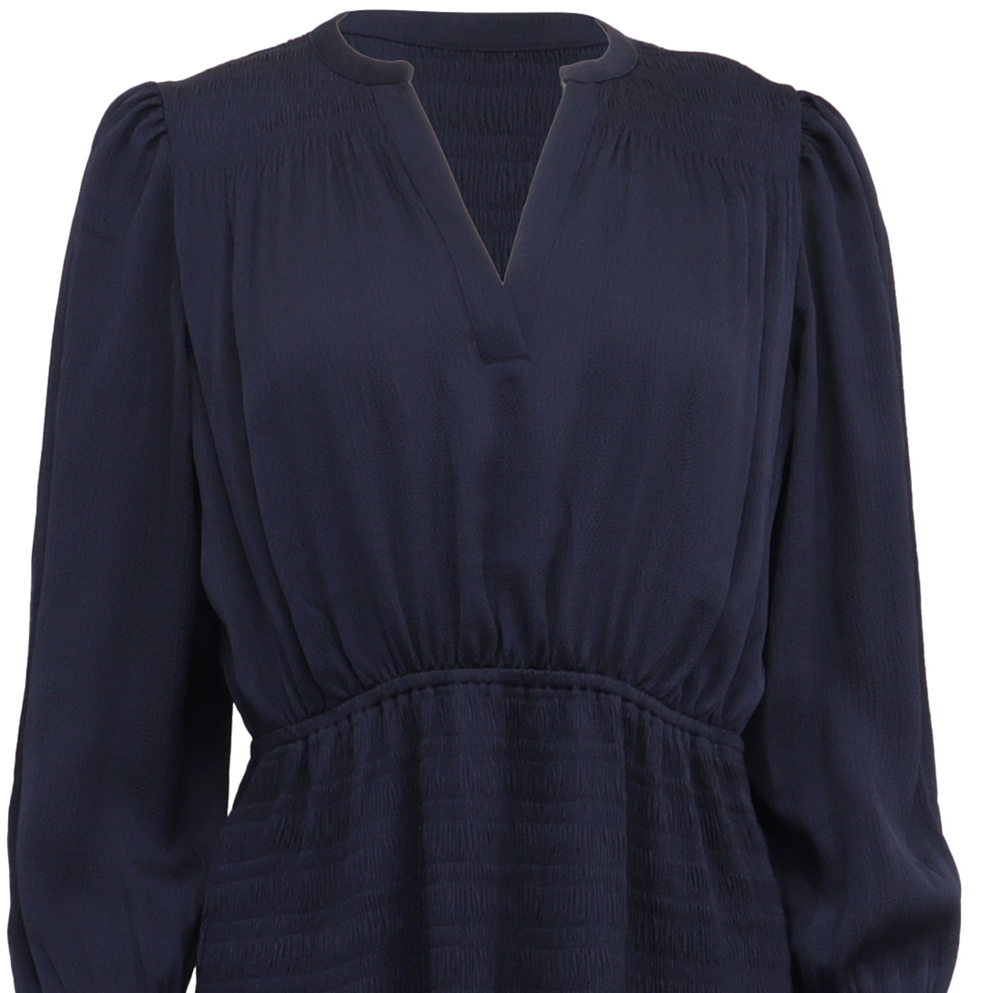 ba&sh Ba&sh Kosee Dress in Navy Blue Polyester Size S / US 4 / IT 40 - 2 Thumbnail