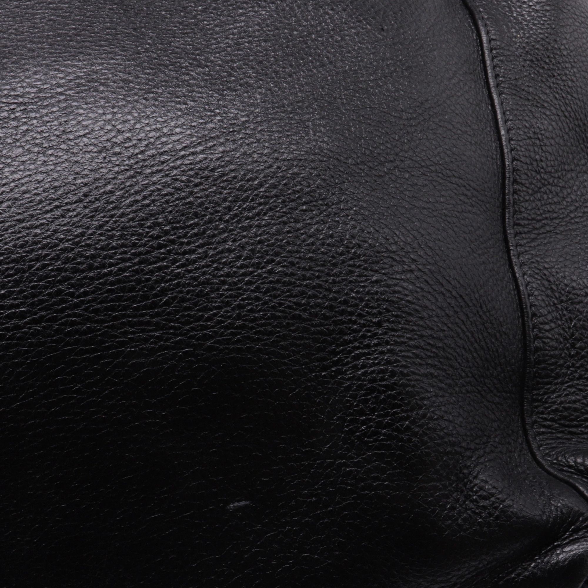 Tory Burch Tory Burch Chain Strap Detailed Tote Bag in Black Leather Size ONE SIZE - 7 Thumbnail