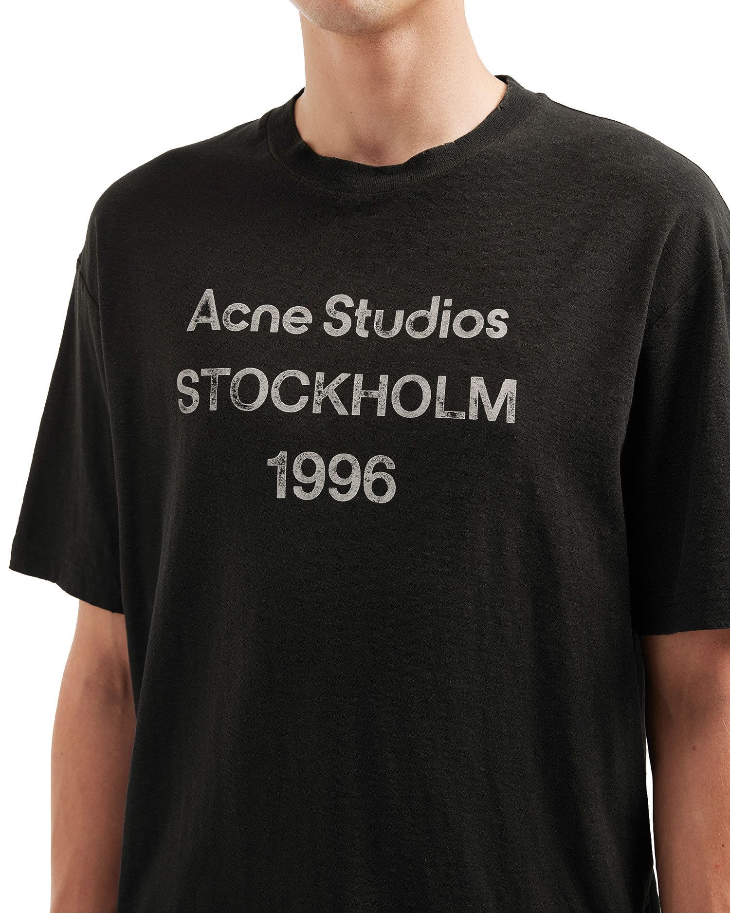 Acne Studios Acne Studios Letter Printed T-Shirt Size US XXL / EU 58 / 5 - 5 Thumbnail