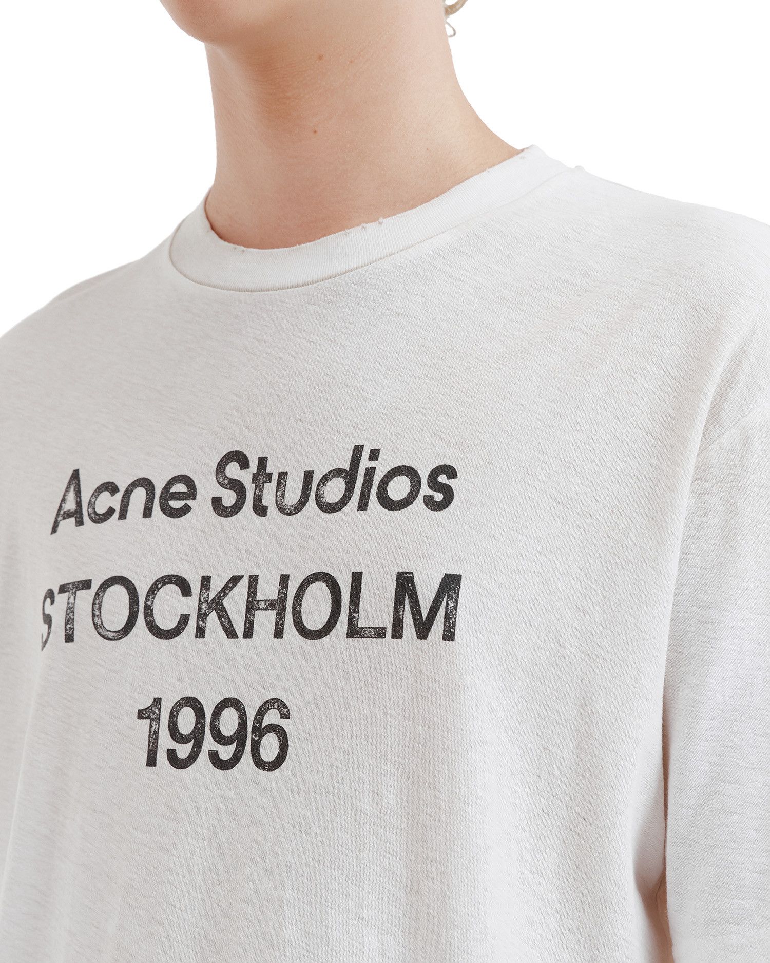 Acne Studios Acne Studios Letter Printed T-Shirt Size US XXL / EU 58 / 5 - 5 Thumbnail