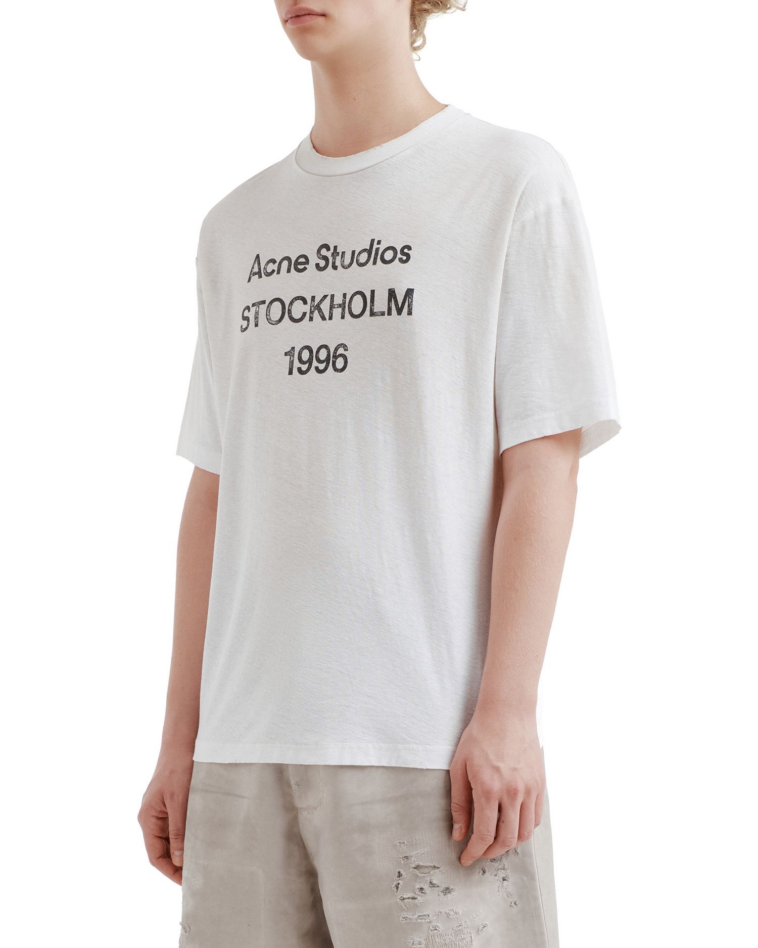 Acne Studios Acne Studios Letter Printed T-Shirt Size US XXL / EU 58 / 5 - 3 Thumbnail