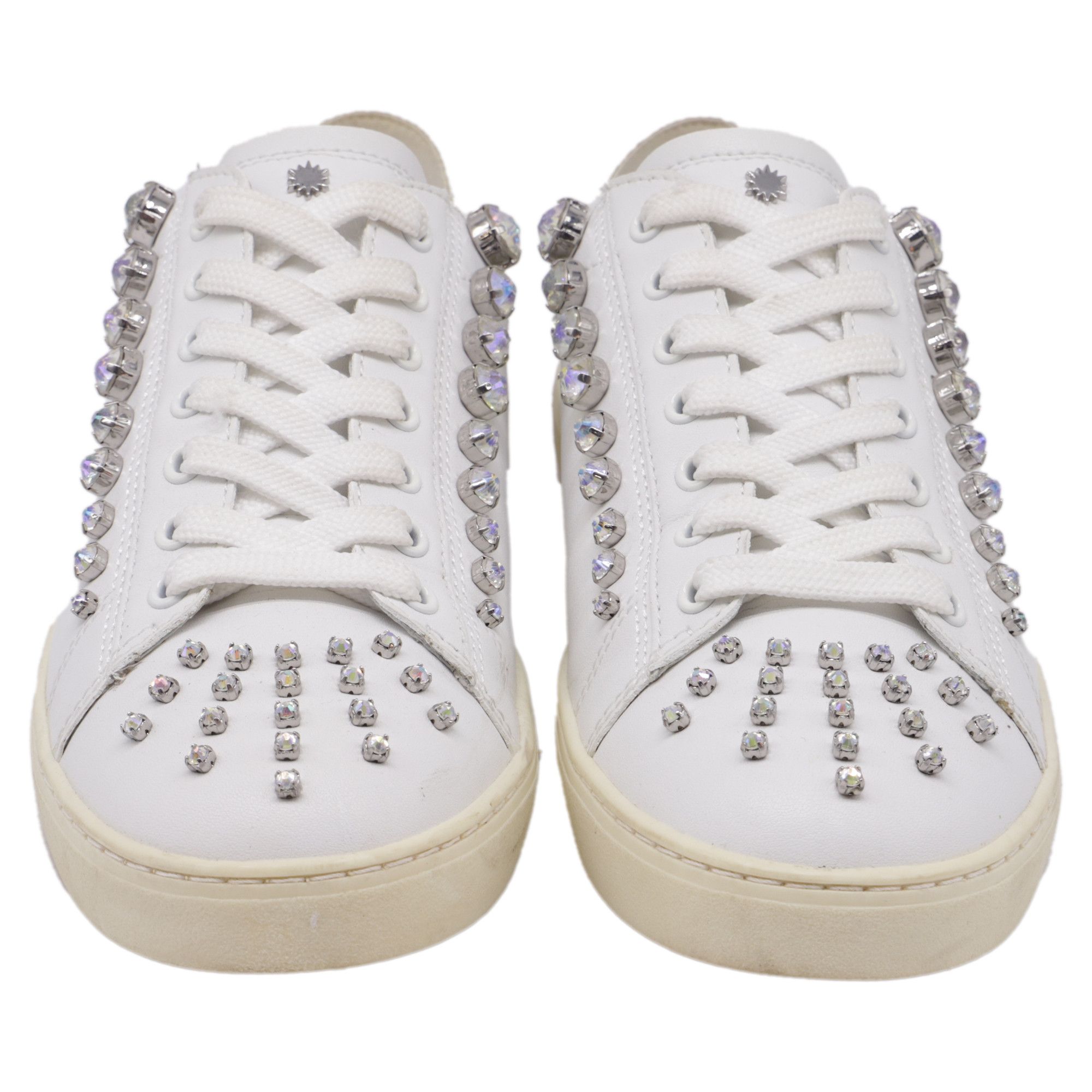 Stuart Weitzman Stuart Weitzman Goldie Shine Convertible Low-Top Sneakers n Size US 8.5 / IT 38.5 - 2 Thumbnail