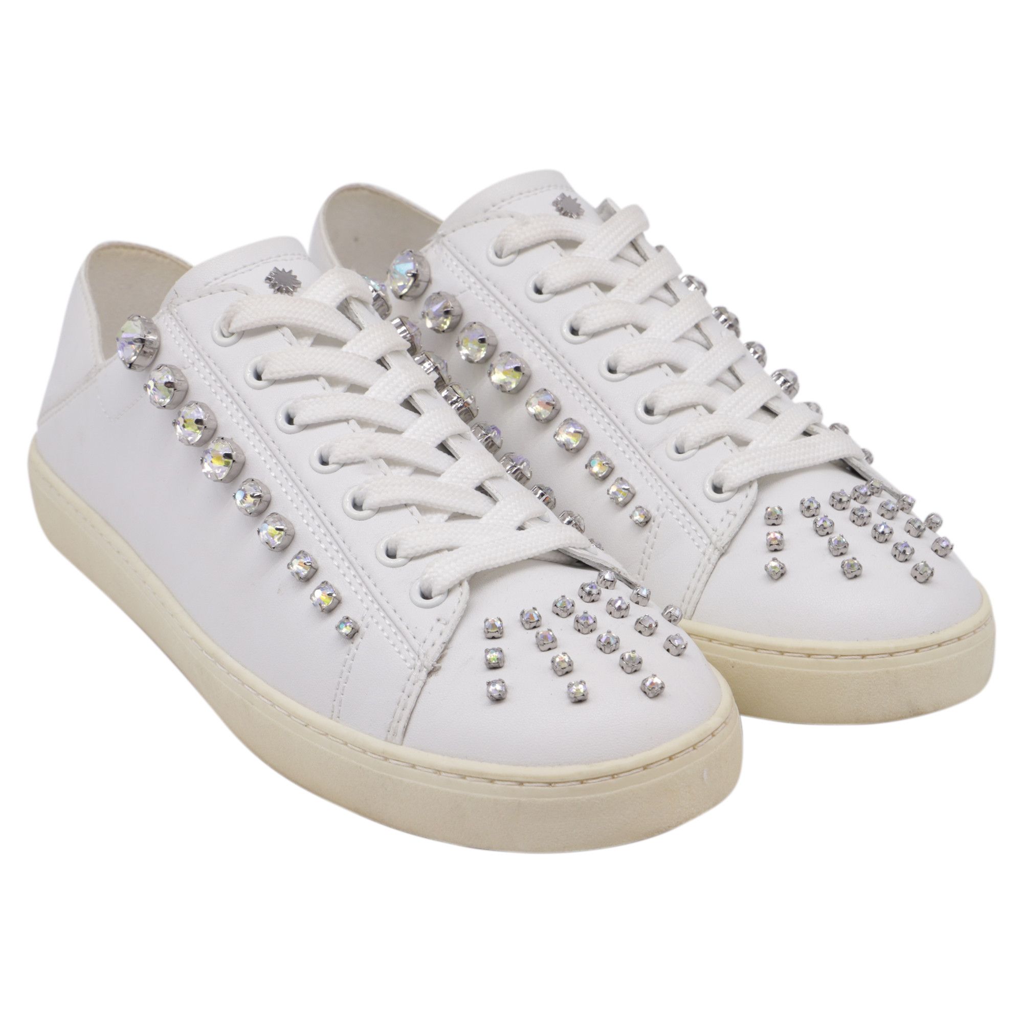 Stuart Weitzman Stuart Weitzman Goldie Shine Convertible Low-Top Sneakers n Size US 8.5 / IT 38.5 - 3 Thumbnail