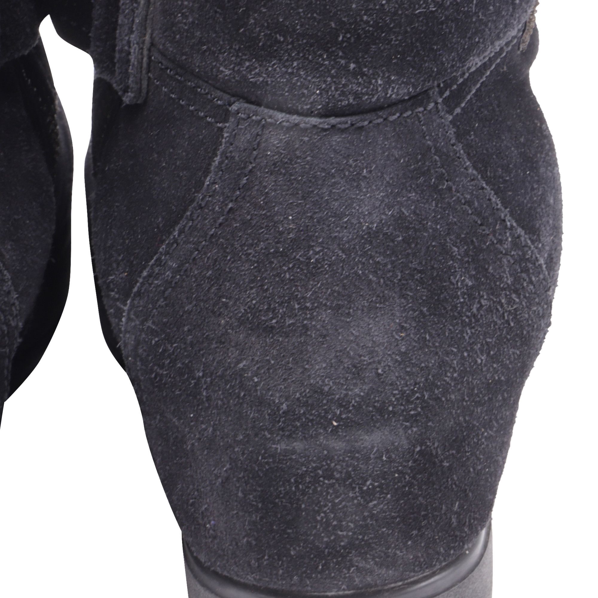 Prada Prada Sport High-Top Wedge Sneakers in Black Suede Size US 9 / IT 39 - 6 Thumbnail