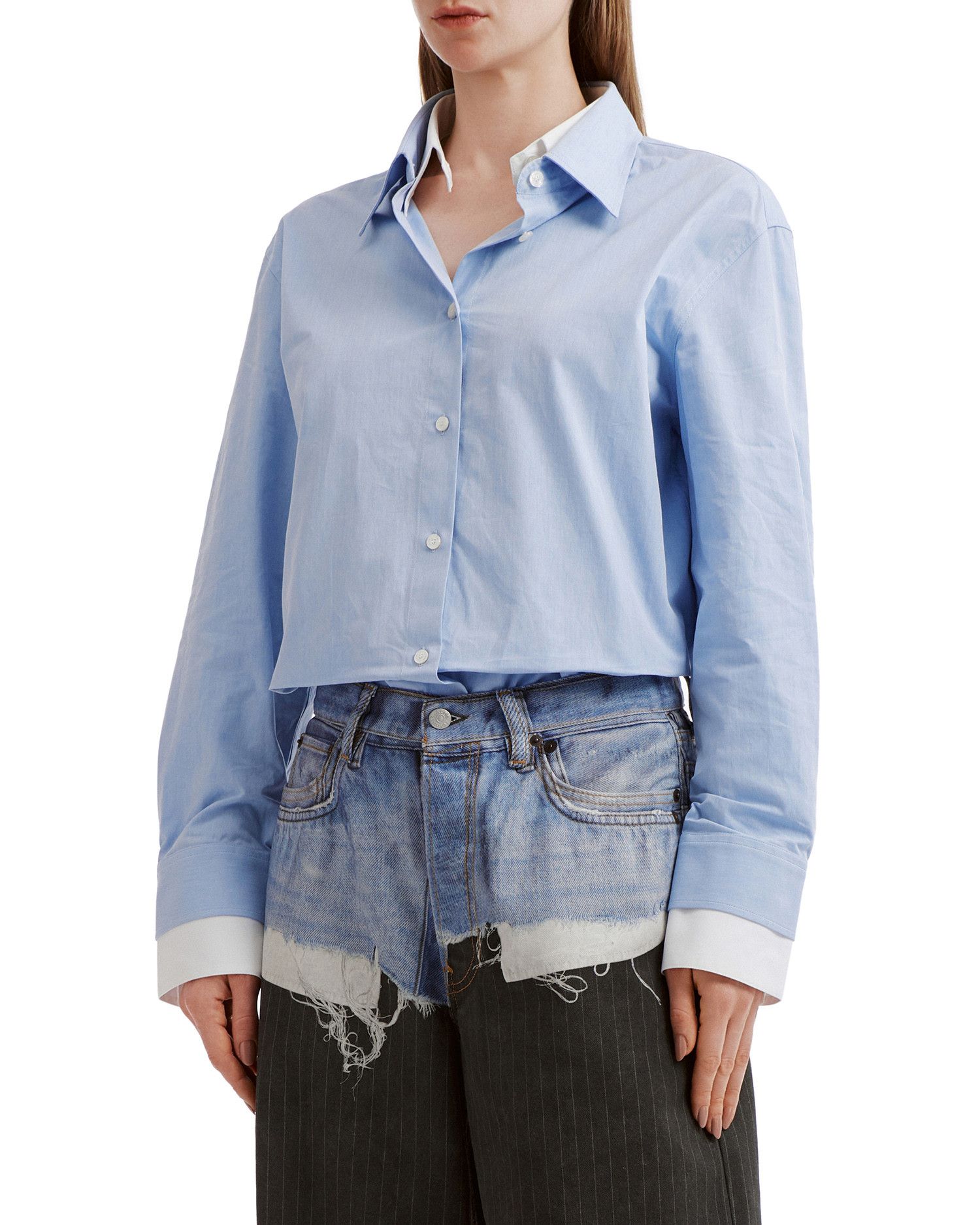 Acne Studios Acne Studios Color Block Shirt Size S / US 4 / IT 40 - 3 Thumbnail