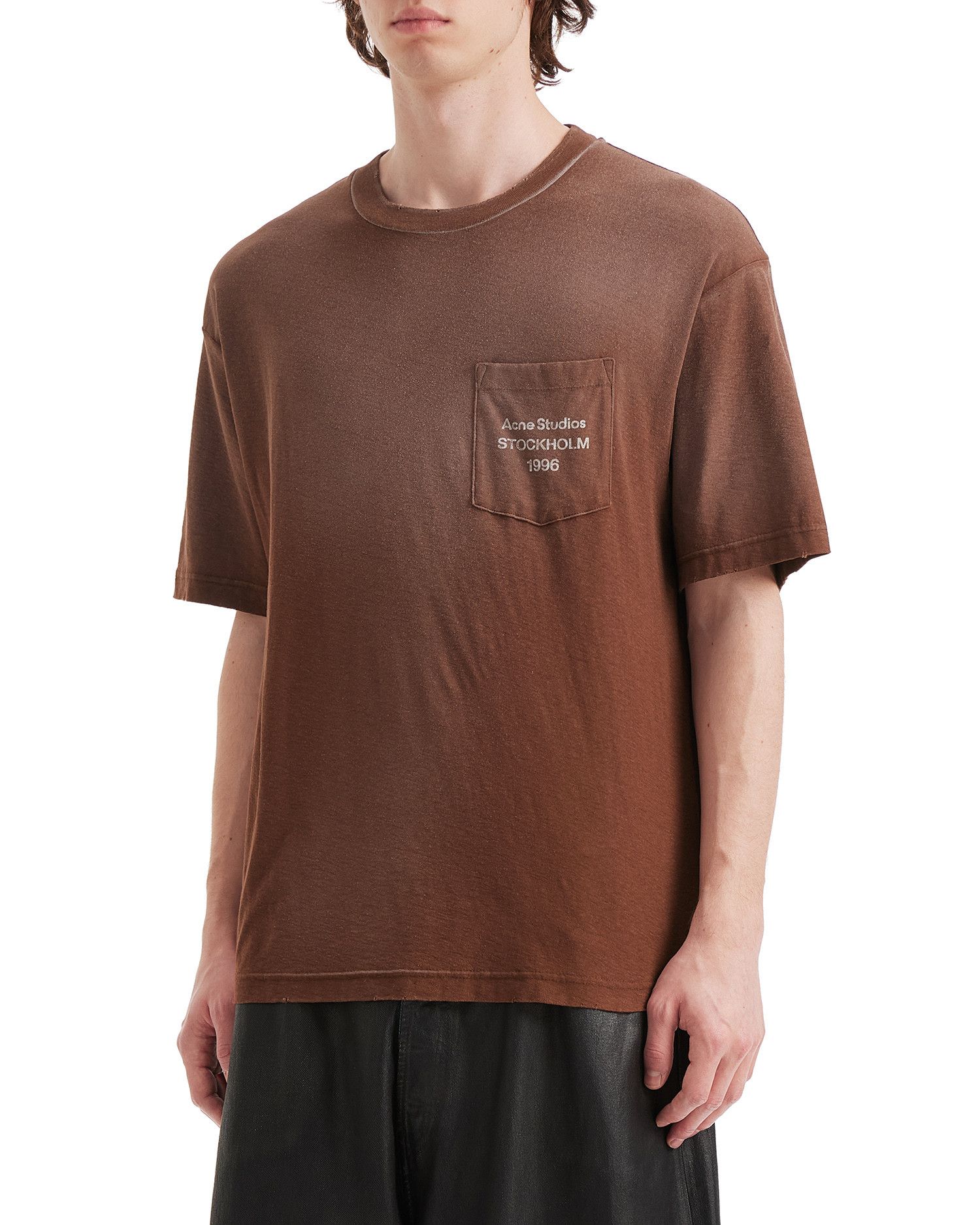 Acne Studios Acne Studios Faded Effect Pocket T-Shirt Size US XXL / EU 58 / 5 - 3 Thumbnail