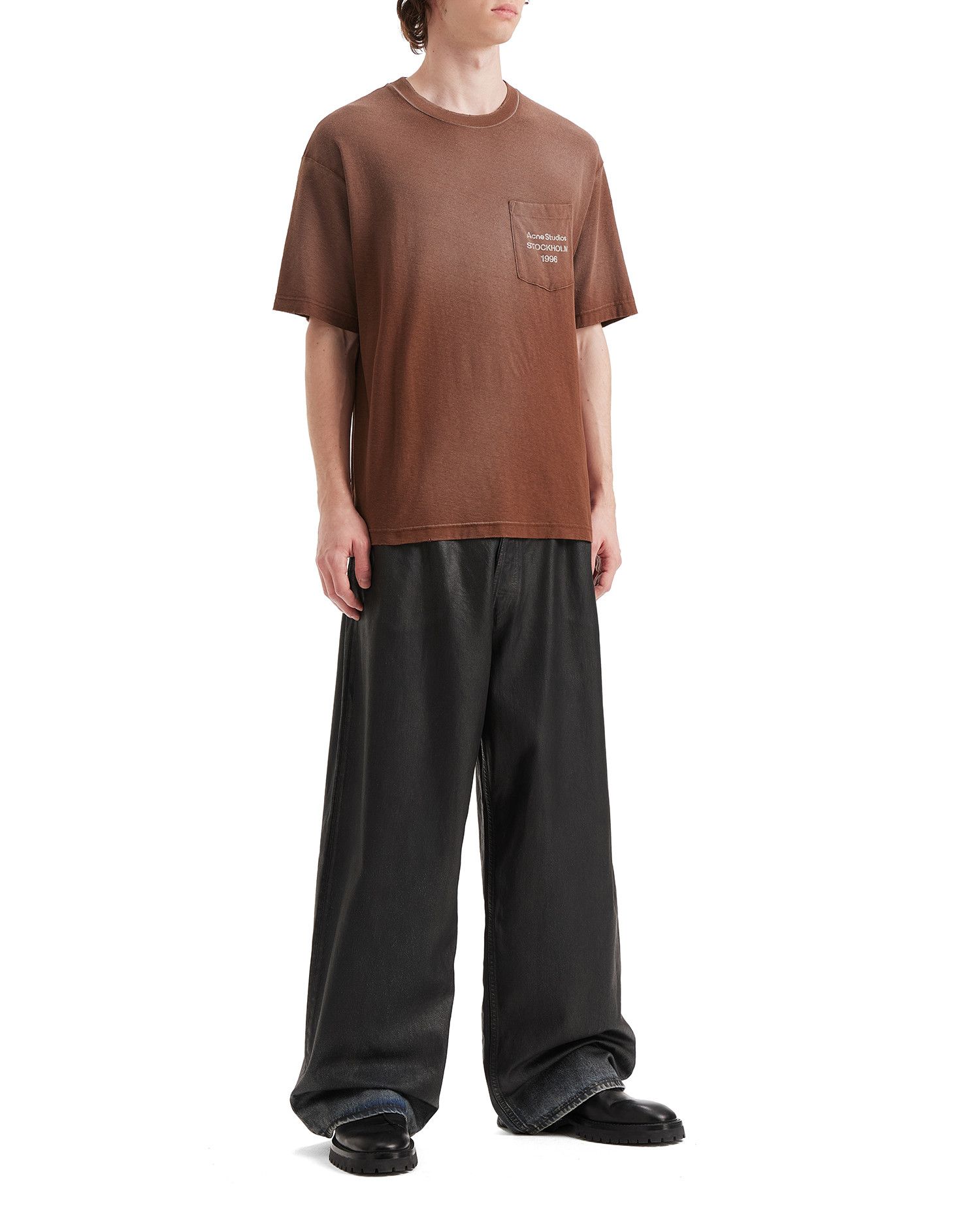 Acne Studios Acne Studios Faded Effect Pocket T-Shirt Size US M / EU 48-50 / 2 - 2 Thumbnail