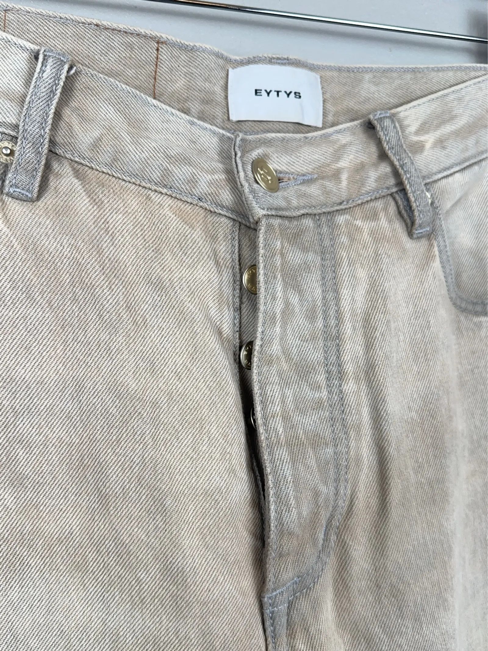 Eytys Eytys Benz Camel Jeans Size 29" - 8 Thumbnail