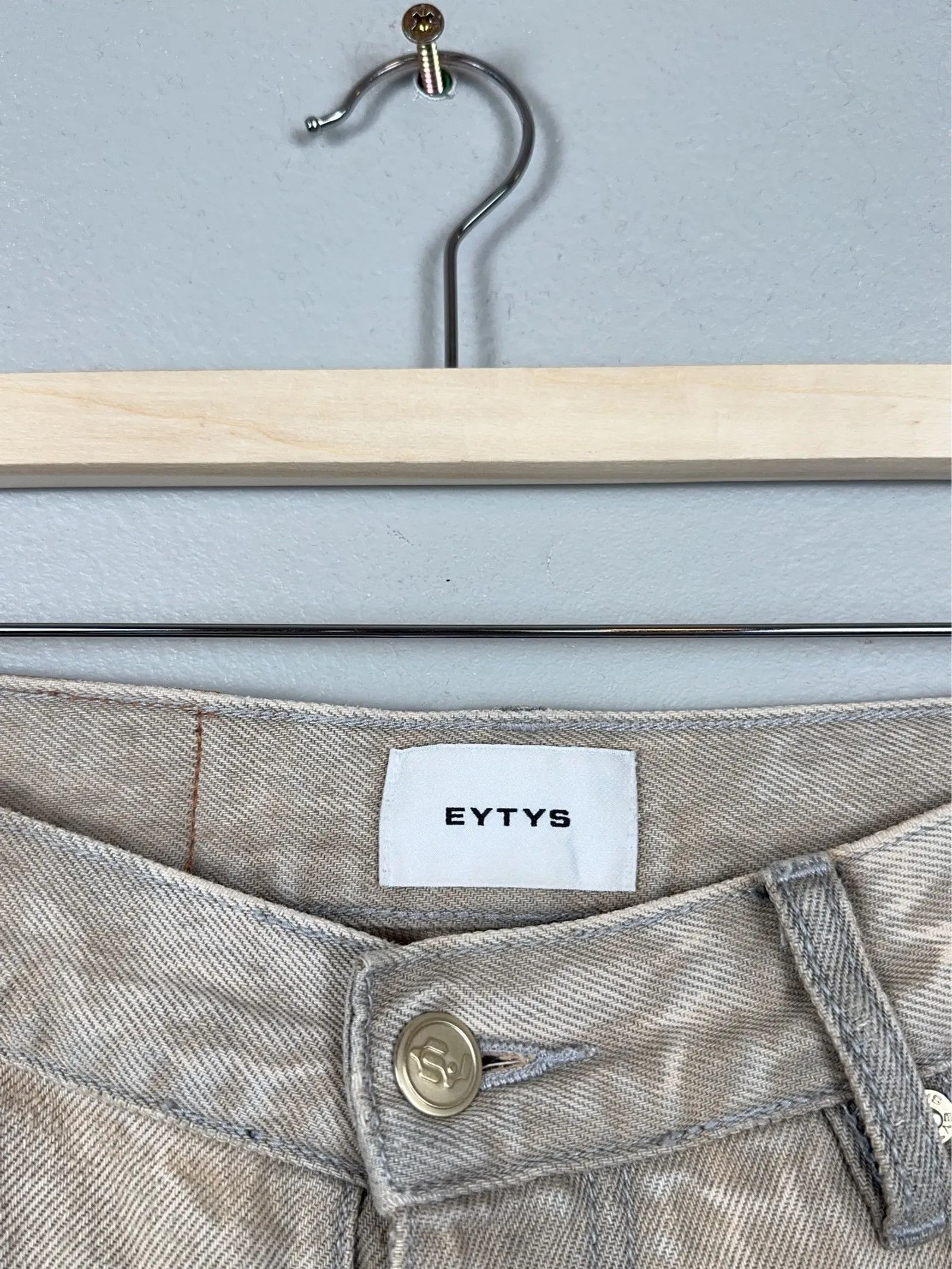 Eytys Eytys Benz Camel Jeans Size 29" - 2 Thumbnail