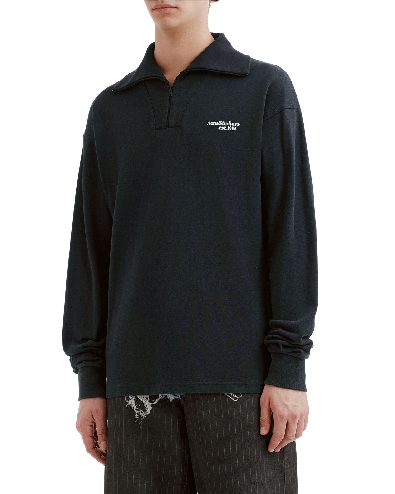 Acne Studios Acne Studios Half Zip Pullover Sweatshirt Size US M / EU 48-50 / 2 - 3 Thumbnail