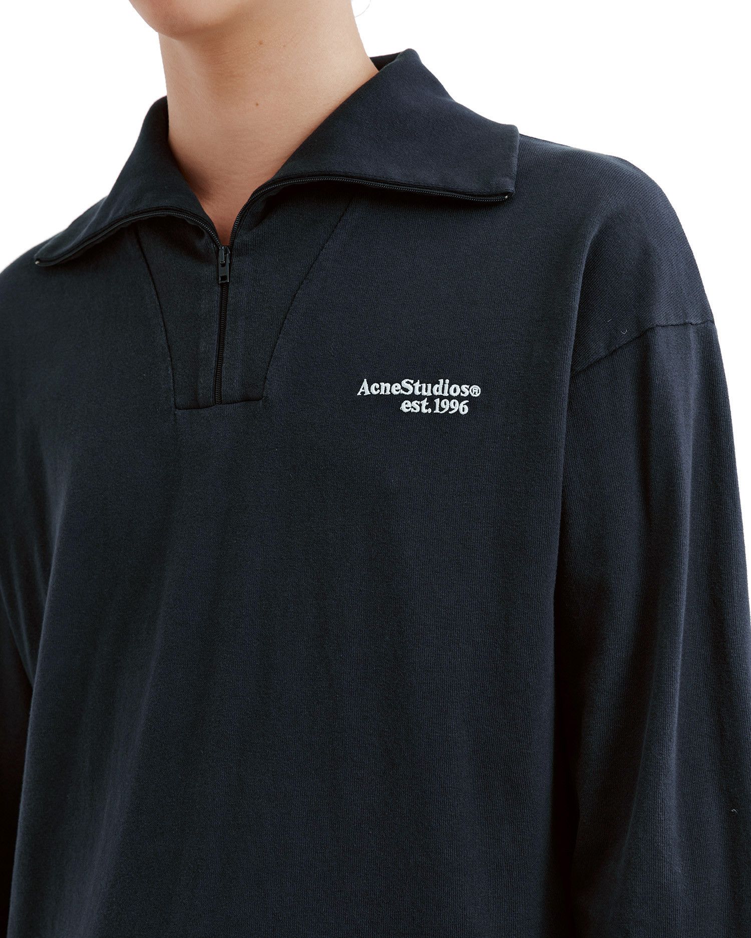 Acne Studios Acne Studios Half Zip Pullover Sweatshirt Size US M / EU 48-50 / 2 - 5 Thumbnail