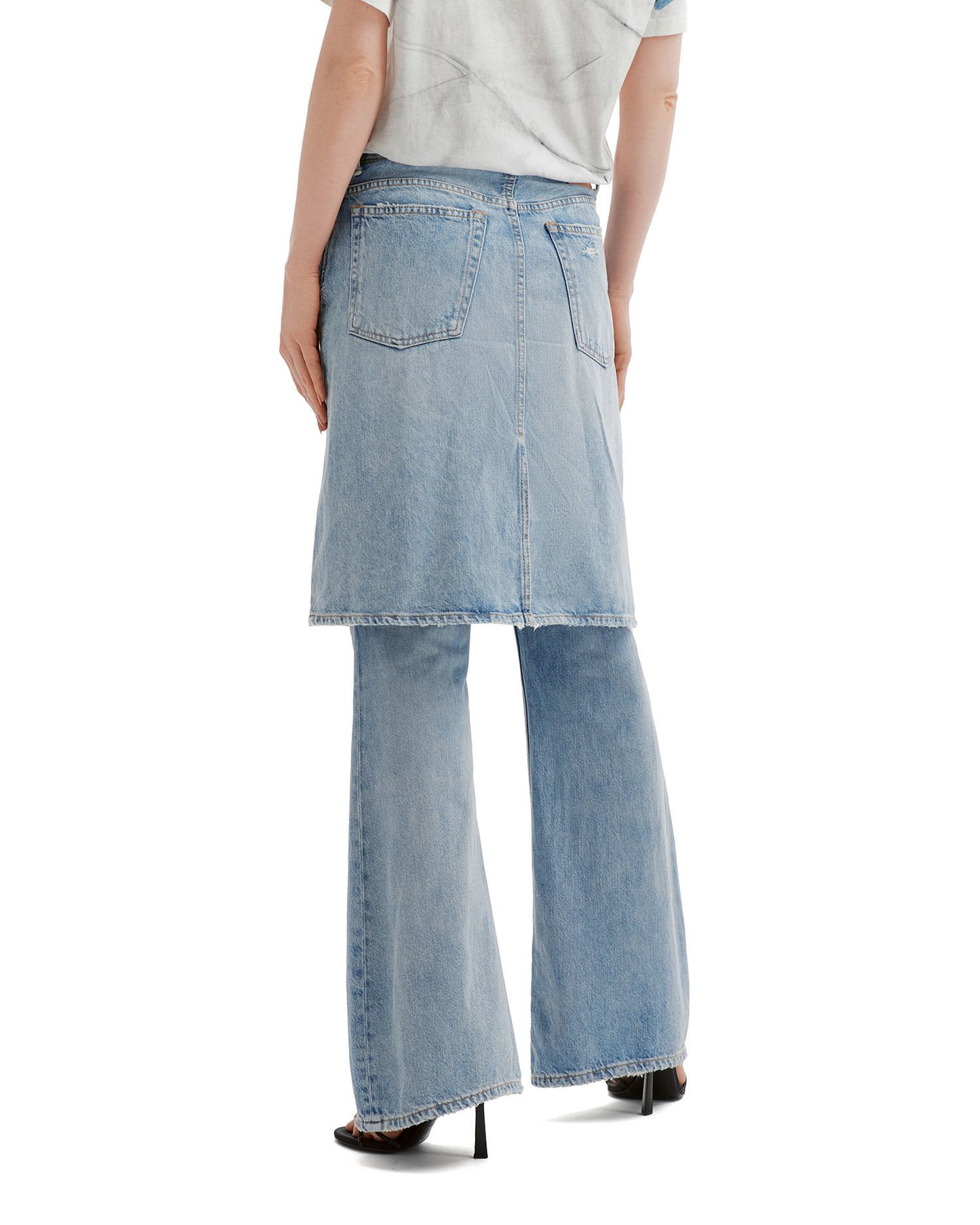 Acne Studios Acne Studios Skirt Pants Spliced Jeans Size 36" / US 14 / IT 50 - 4 Thumbnail