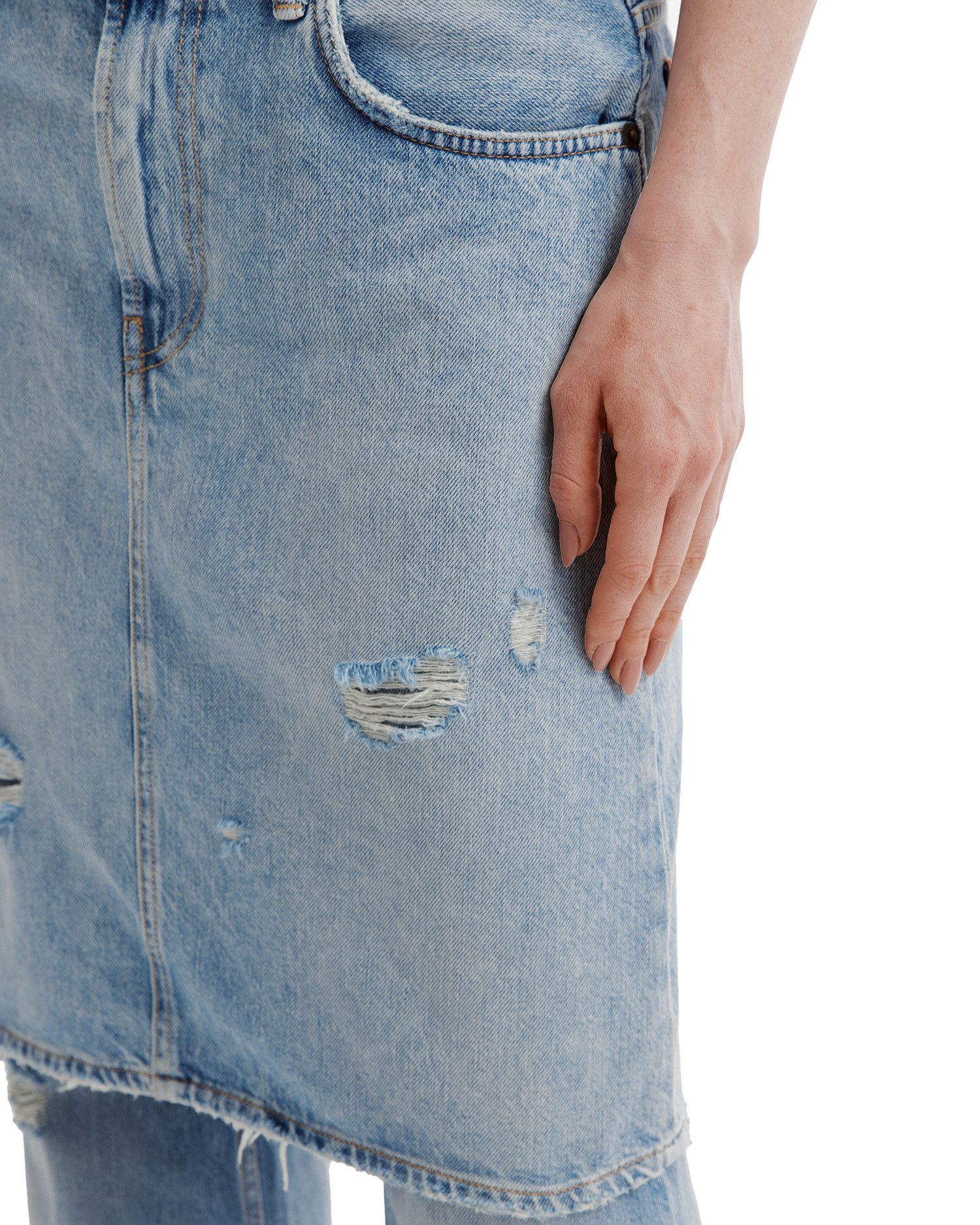 Acne Studios Acne Studios Skirt Pants Spliced Jeans Size 36" / US 14 / IT 50 - 5 Thumbnail