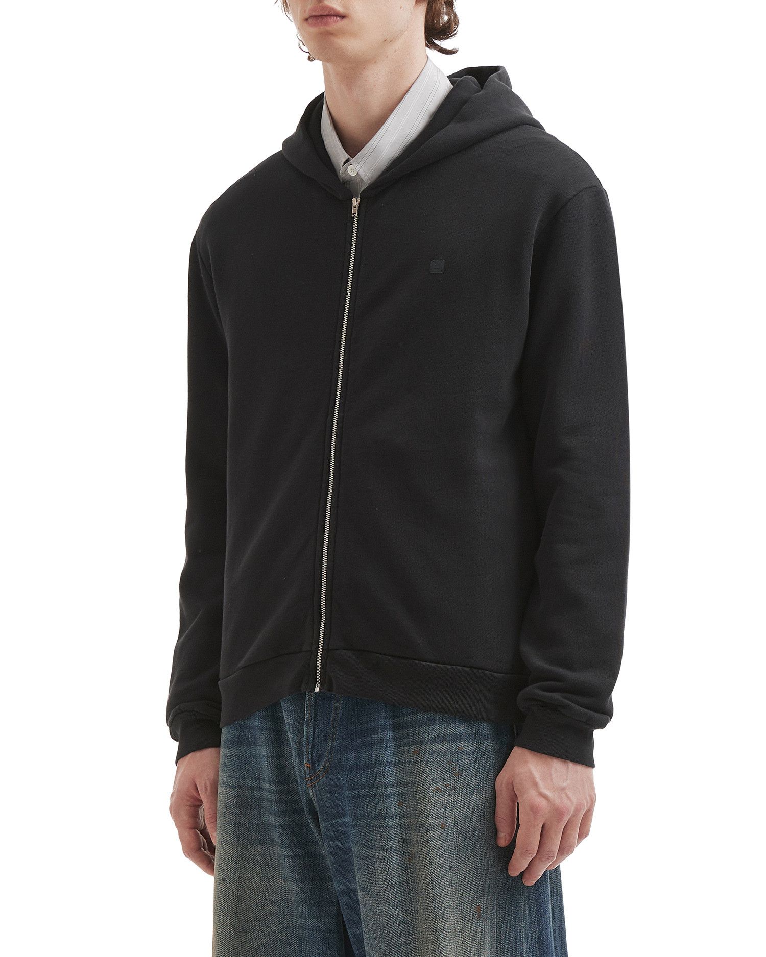 Acne Studios Acne Studios FACE Label Ornament Hooded Zipper Sweatshirt Size US L / EU 52-54 / 3 - 3 Thumbnail