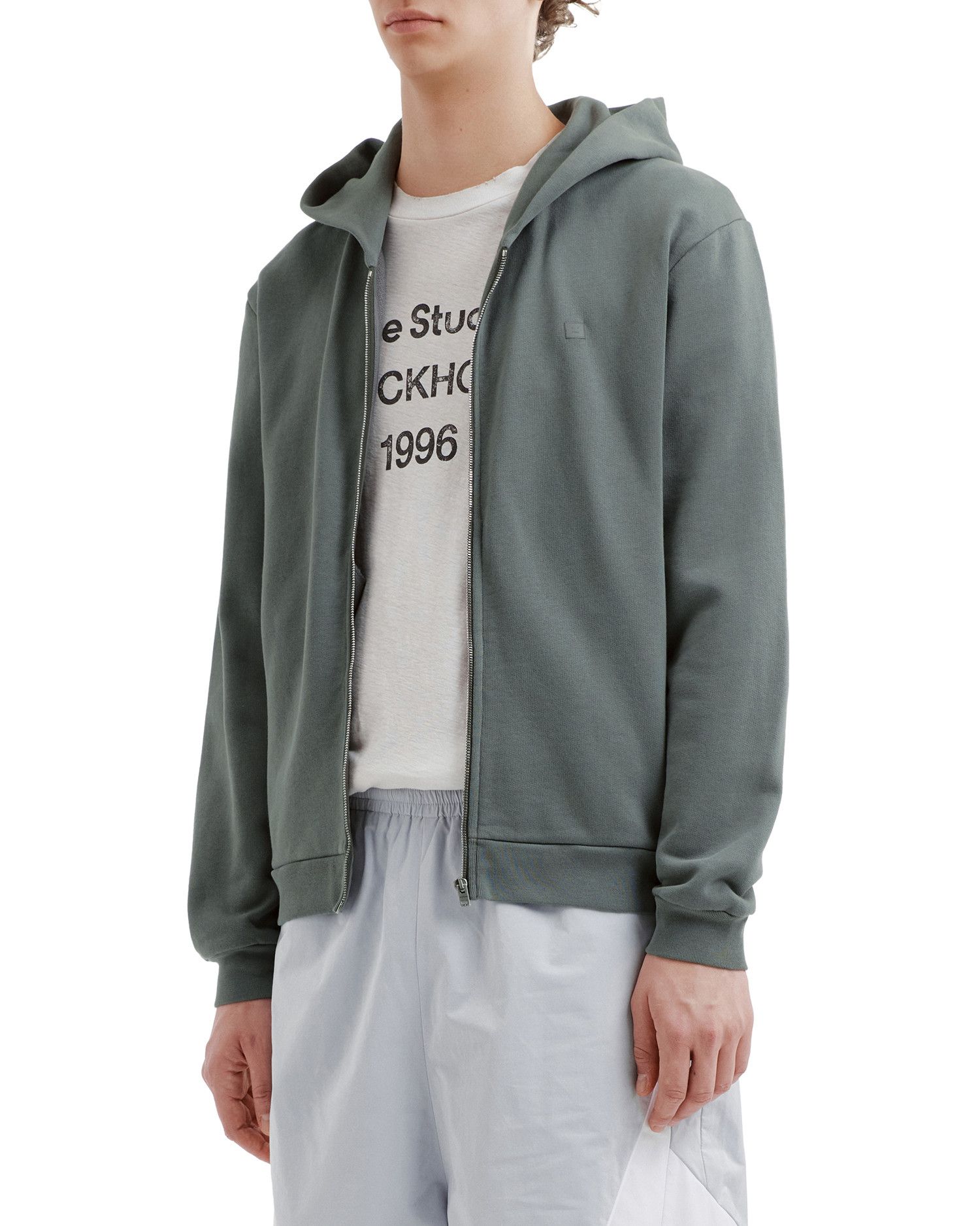 Acne Studios Acne Studios FACE Hooded Zipper Sweatshirt Size US XXL / EU 58 / 5 - 3 Thumbnail