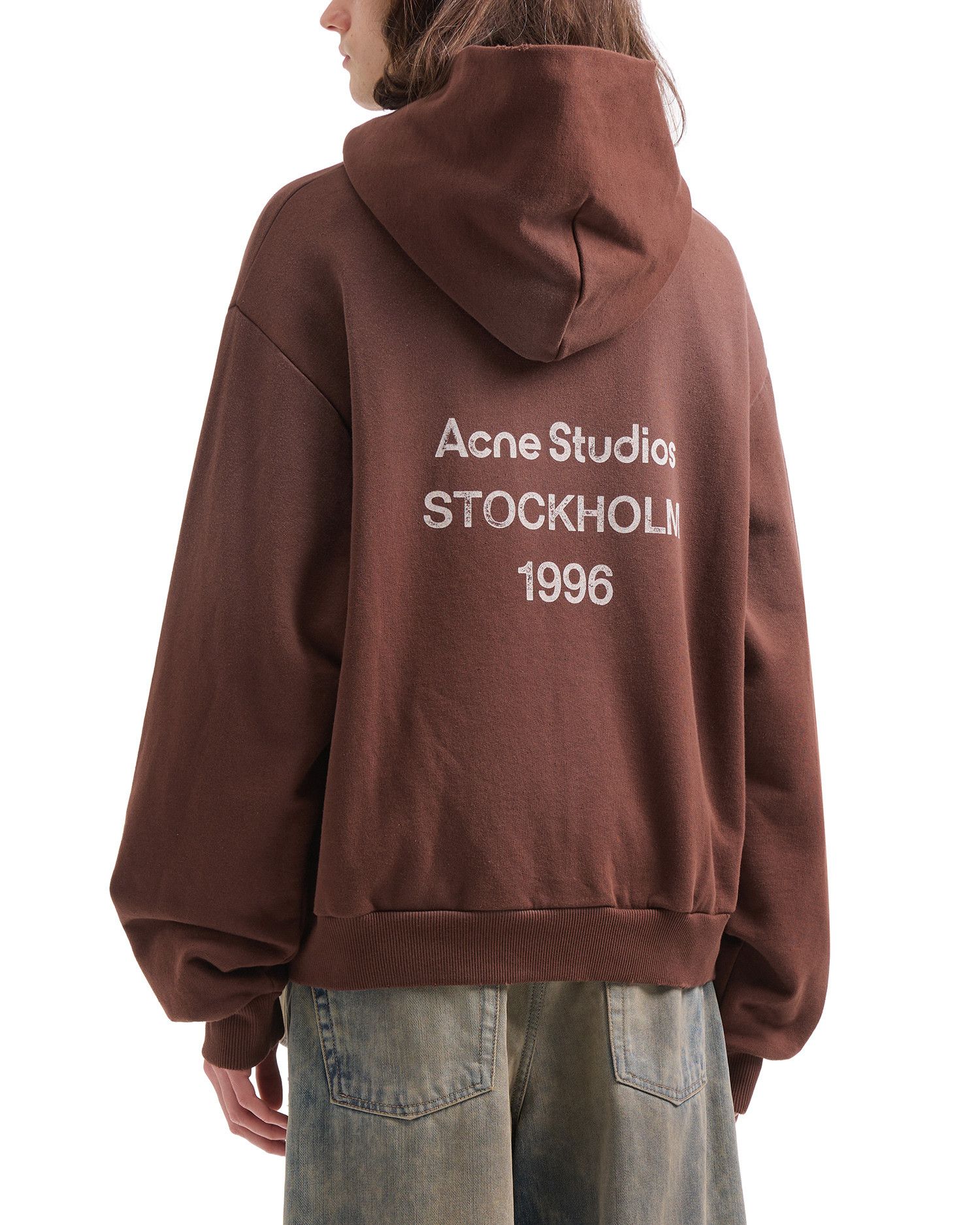 Acne Studios Acne Studios Letter Number Print Hooded Sweatshirt Size US XXS / EU 40 - 4 Thumbnail