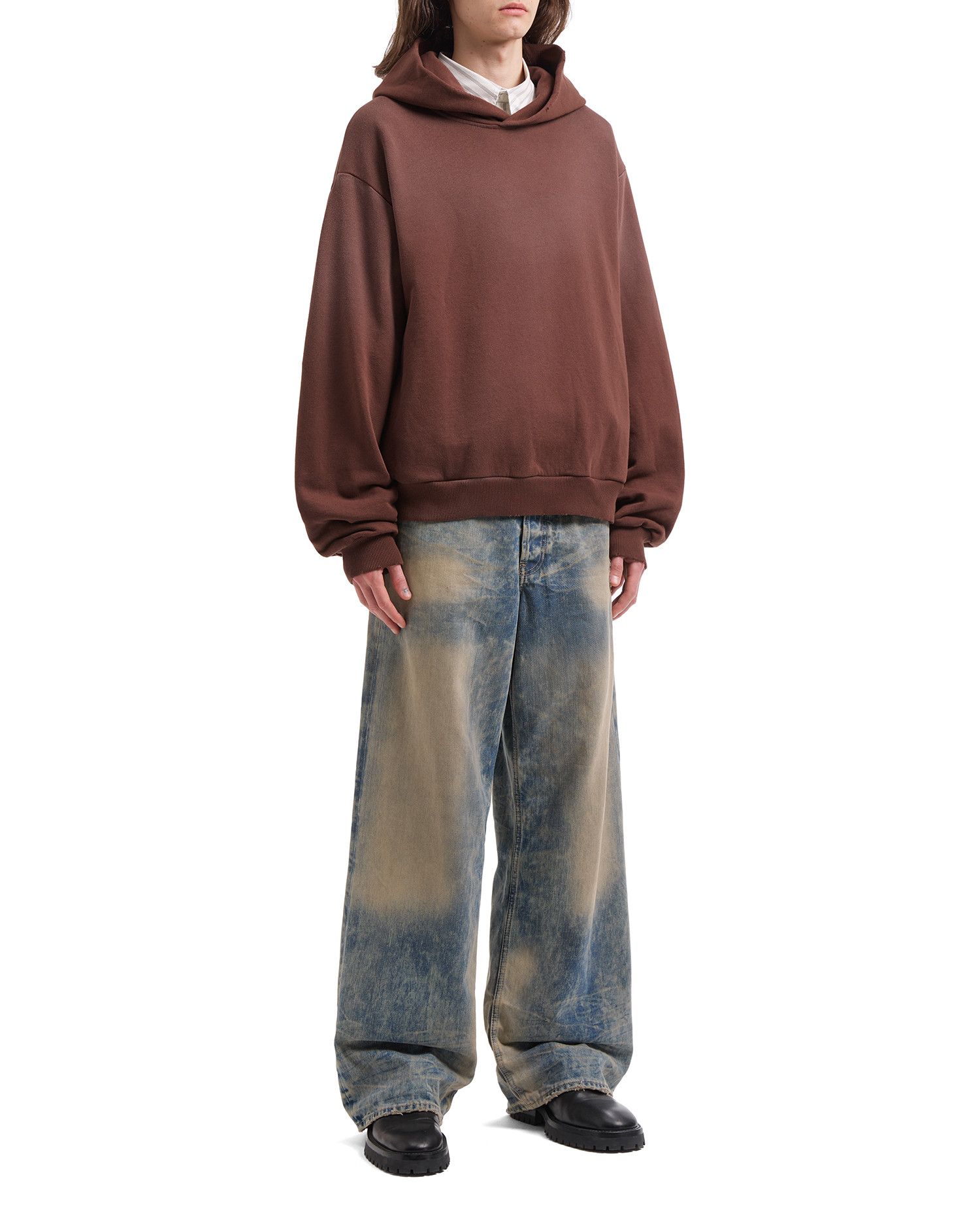Acne Studios Acne Studios Letter Number Print Hooded Sweatshirt Size US L / EU 52-54 / 3 - 2 Thumbnail