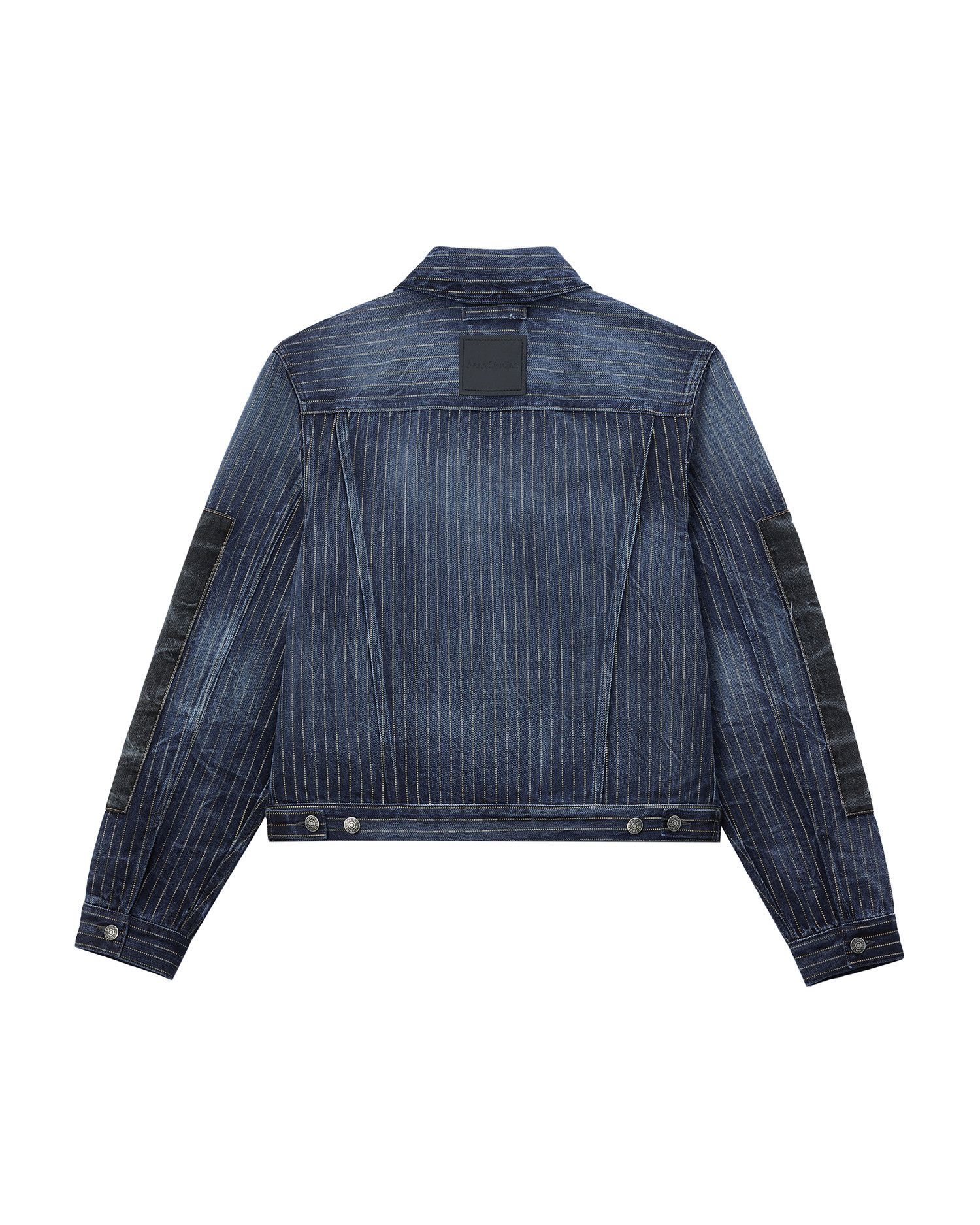 Acne Studios Acne Studios Spliced Design Stripe Denim Jacket Size US S / EU 44-46 / 1 - 6 Thumbnail