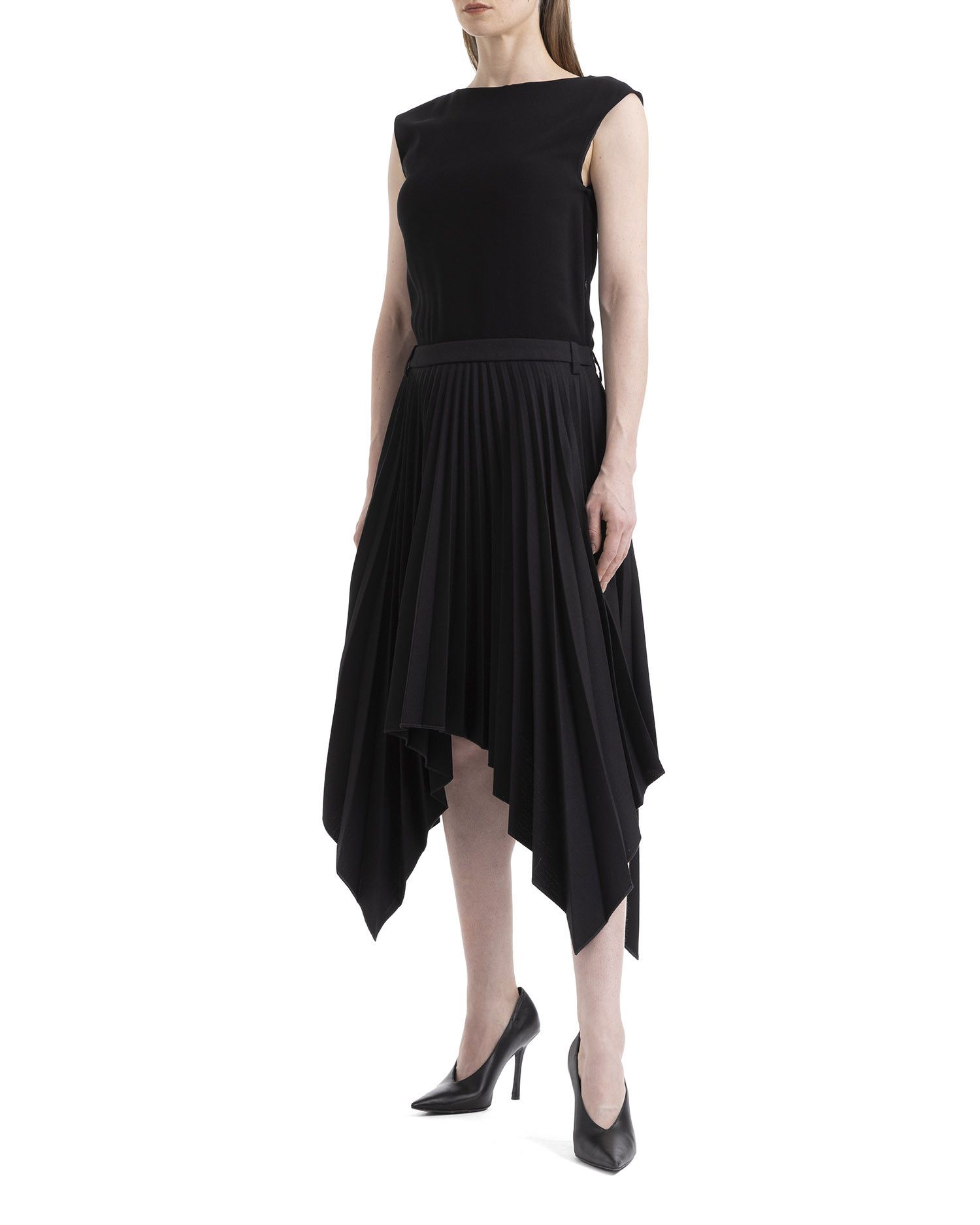 Acne Studios Acne Studios Pleated Spliced Dress Size L / US 10 / IT 46 - 3 Thumbnail