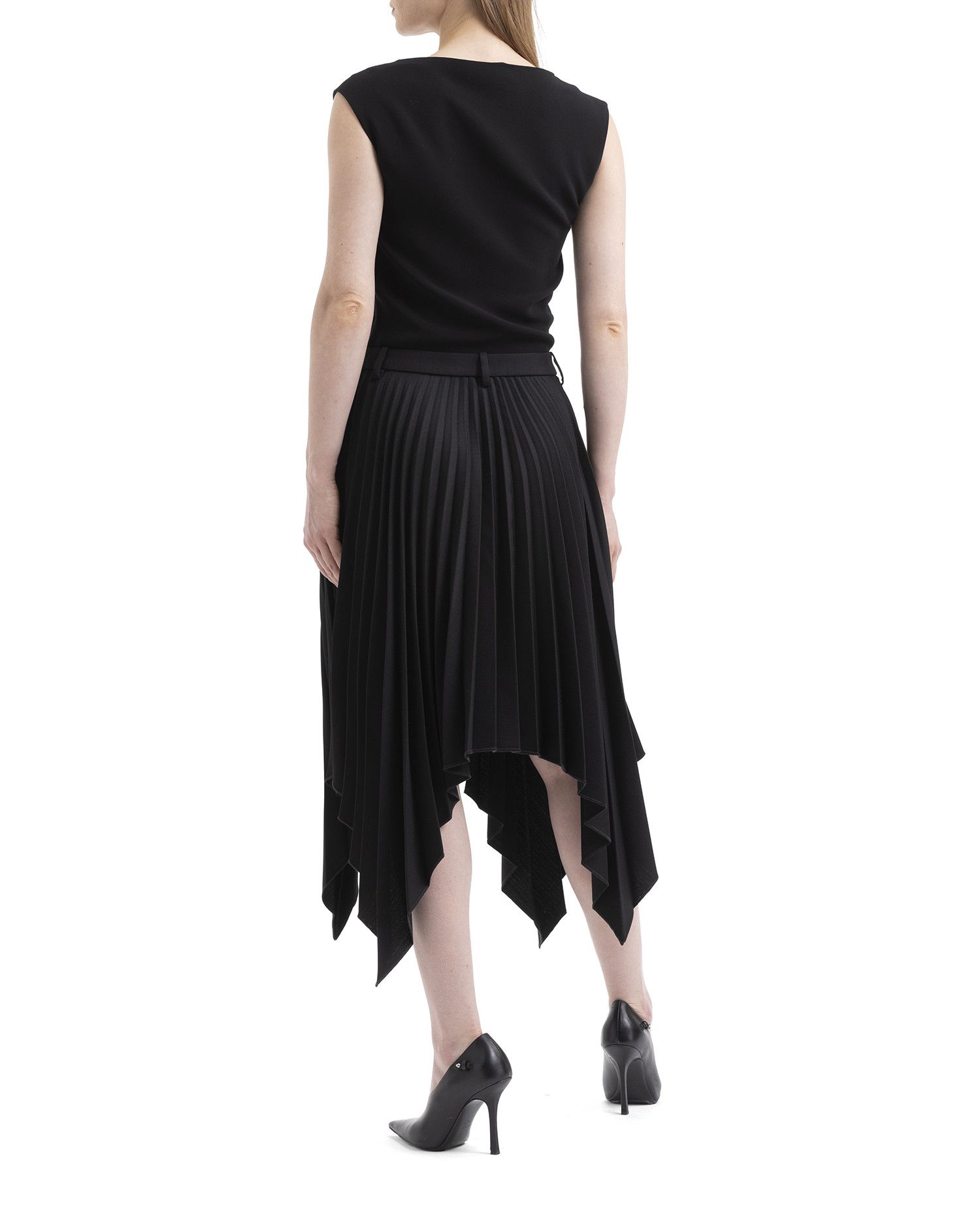 Acne Studios Acne Studios Pleated Spliced Dress Size L / US 10 / IT 46 - 4 Thumbnail