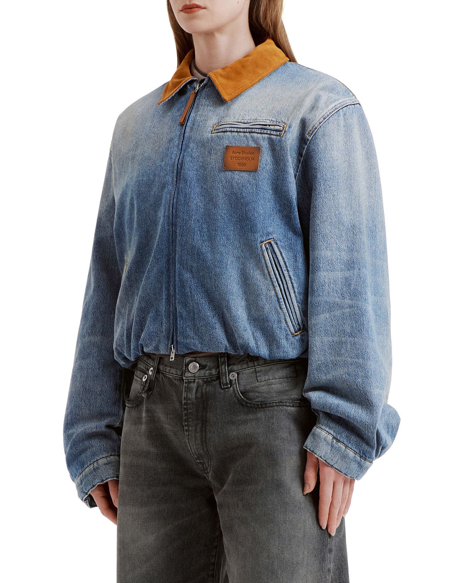 Acne Studios Acne Studios Spliced Lapel Denim Jacket Size XL / US 12-14 / IT 48-50 - 3 Thumbnail