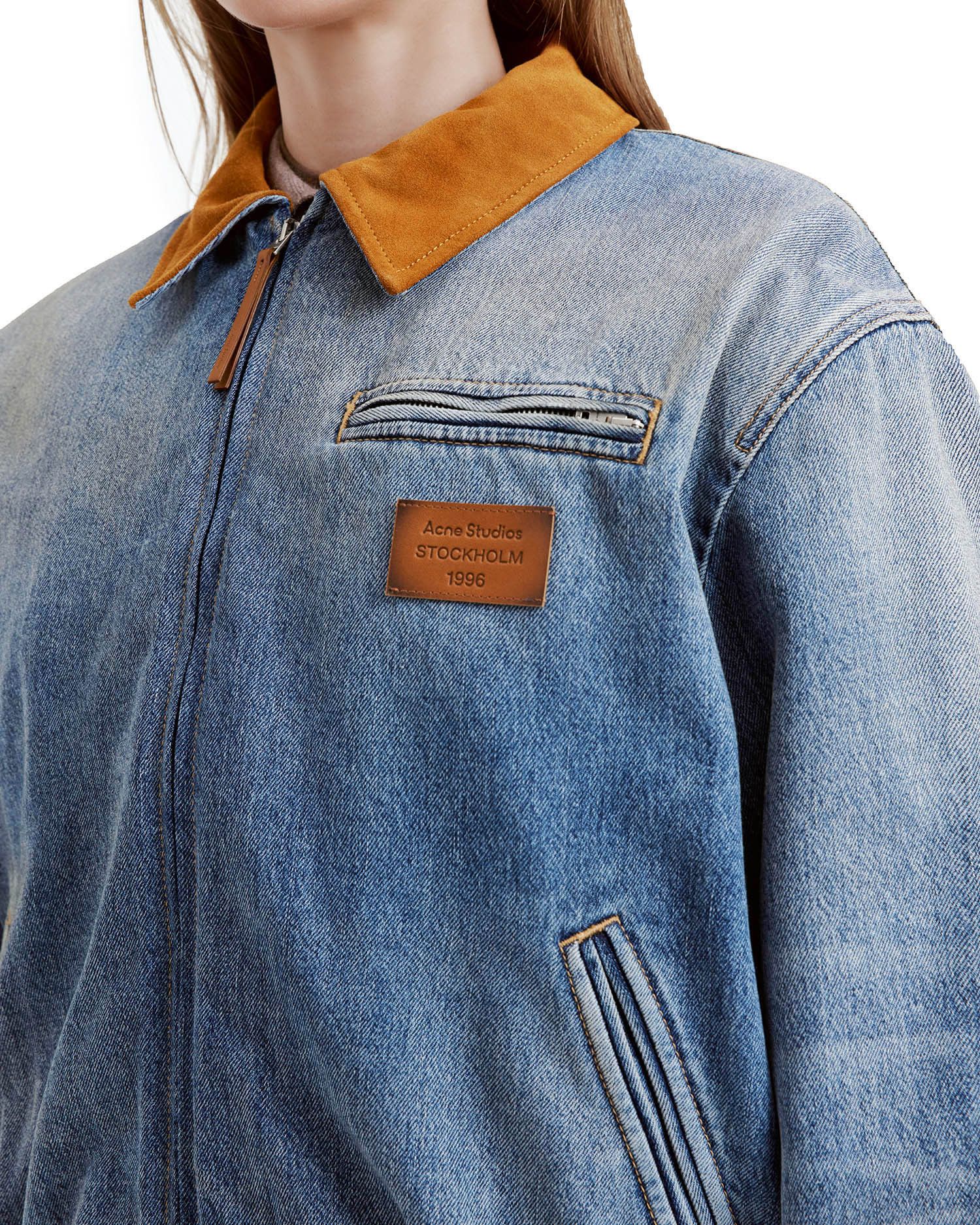 Acne Studios Acne Studios Spliced Lapel Denim Jacket Size XL / US 12-14 / IT 48-50 - 5 Thumbnail