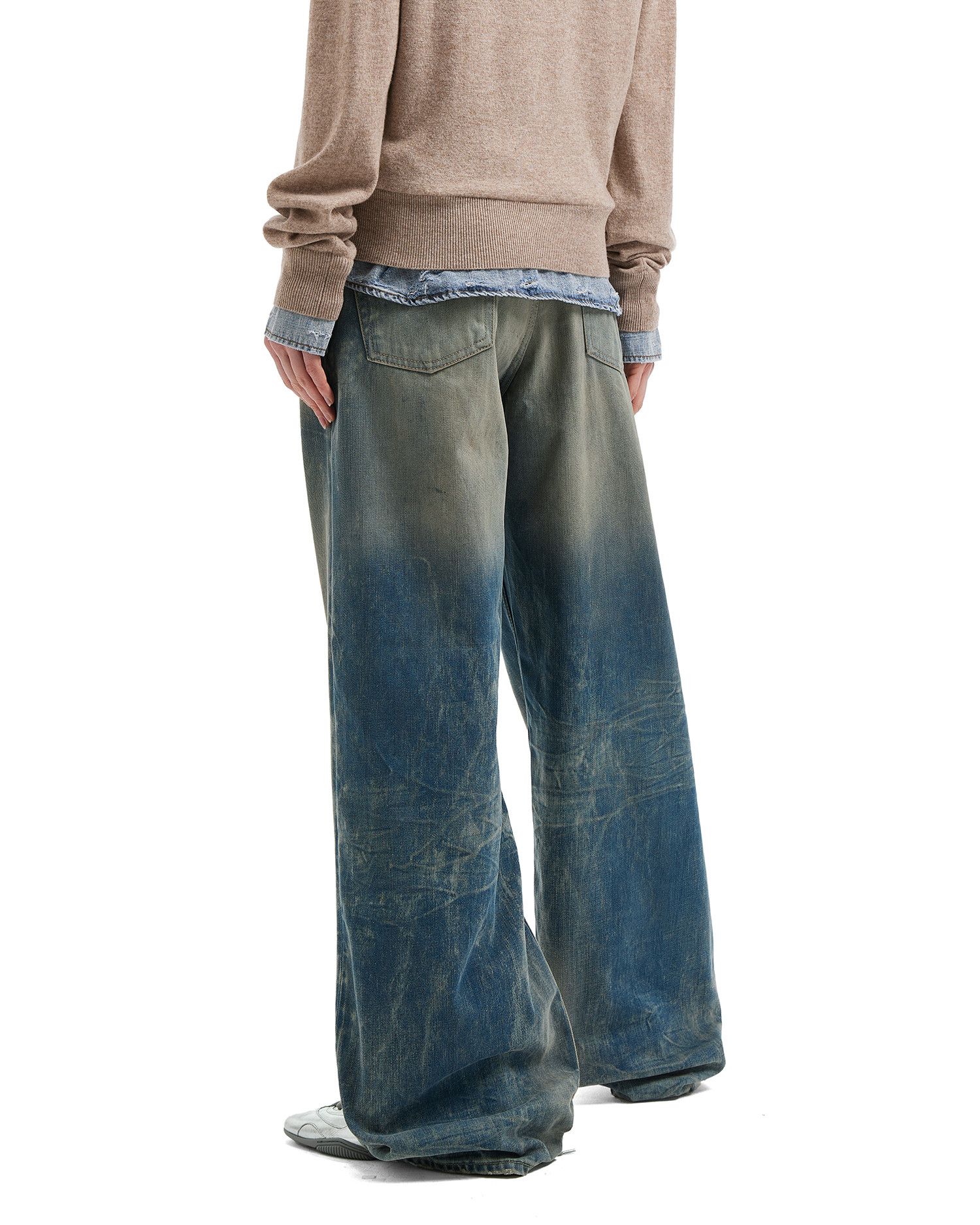 Acne Studios Acne Studios 1981 BAGGY FIT Distressed Straight Jeans Size 22" - 4 Thumbnail