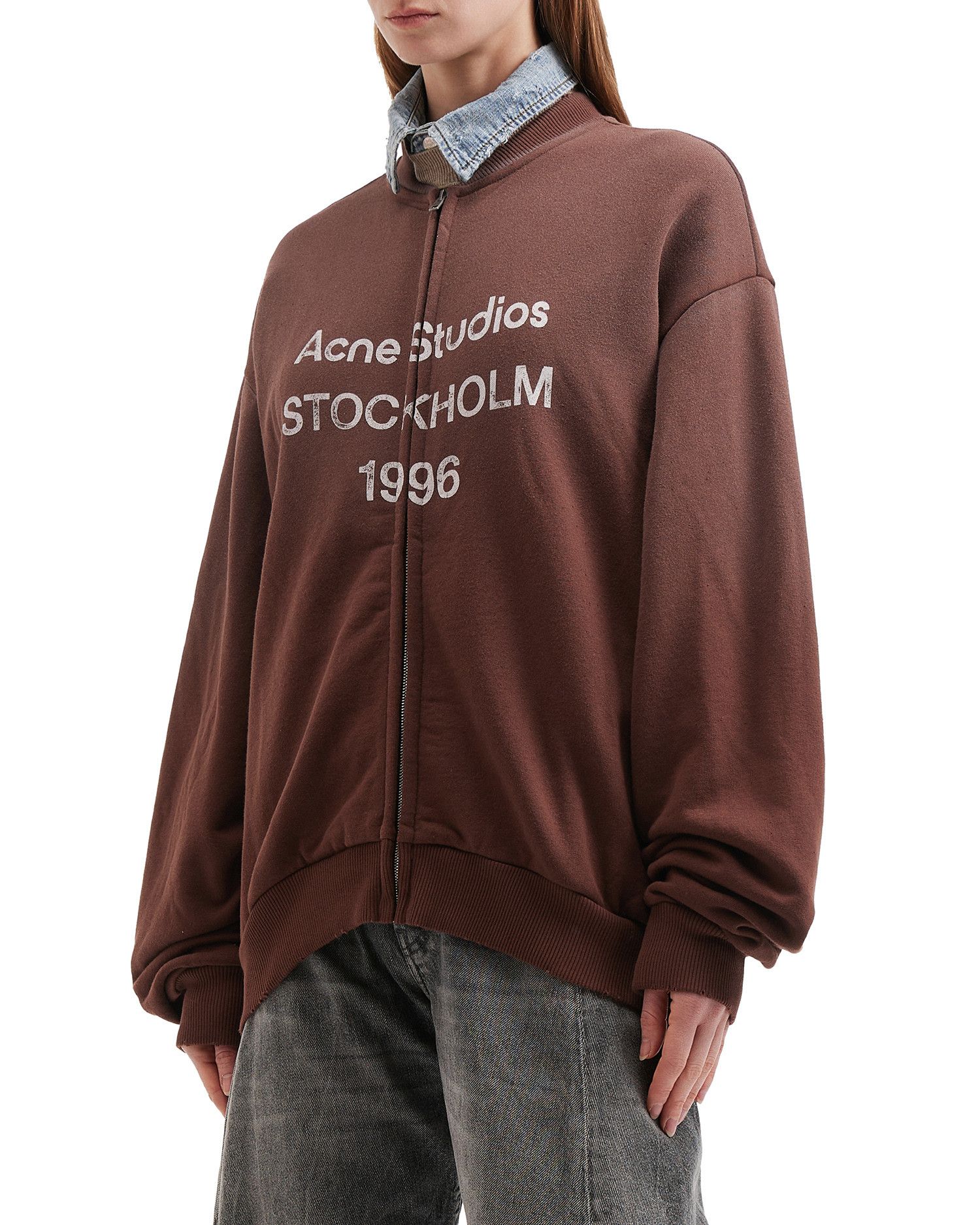 Acne Studios Acne Studios Letter Printed Zipper Jacket Size XS / US 0-2 / IT 36-38 - 3 Thumbnail