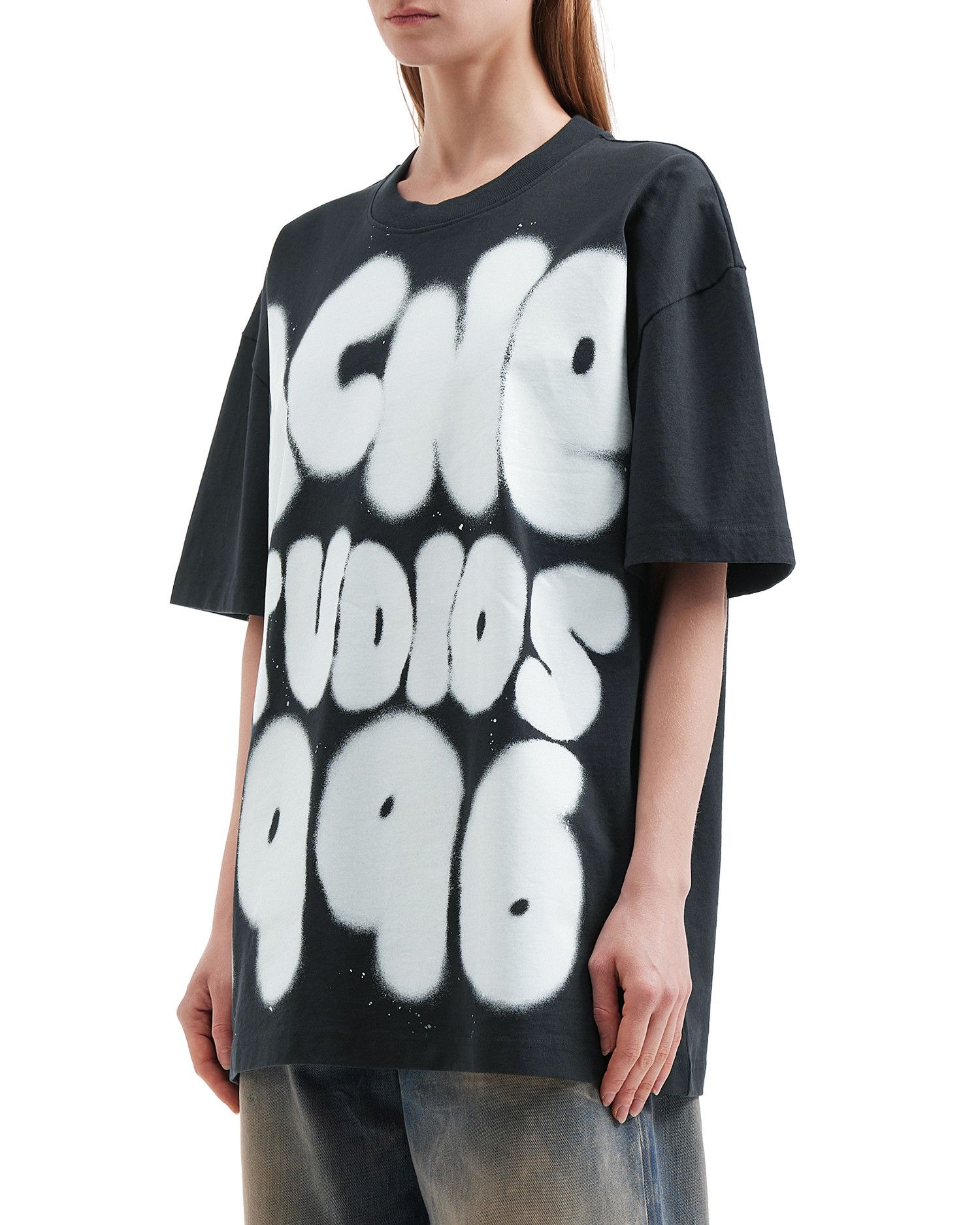 Acne Studios Acne Studios Letter Printed T-Shirt Size L / US 10 / IT 46 - 3 Thumbnail