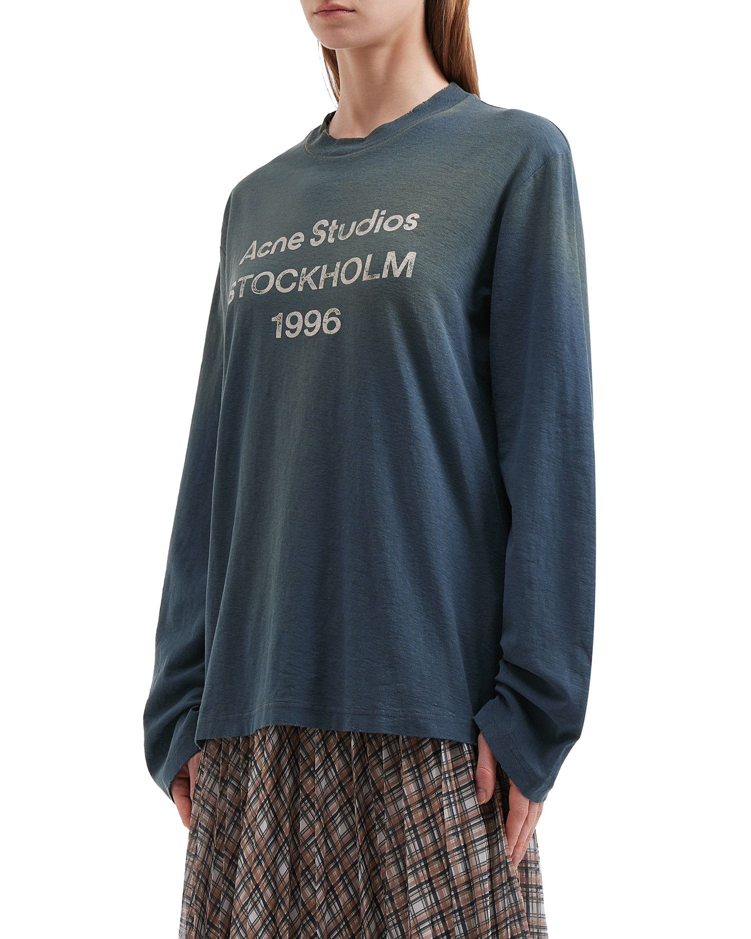 Acne Studios Acne Studios Letter Printed Long Sleeve T-Shirt Size L / US 10 / IT 46 - 3 Thumbnail