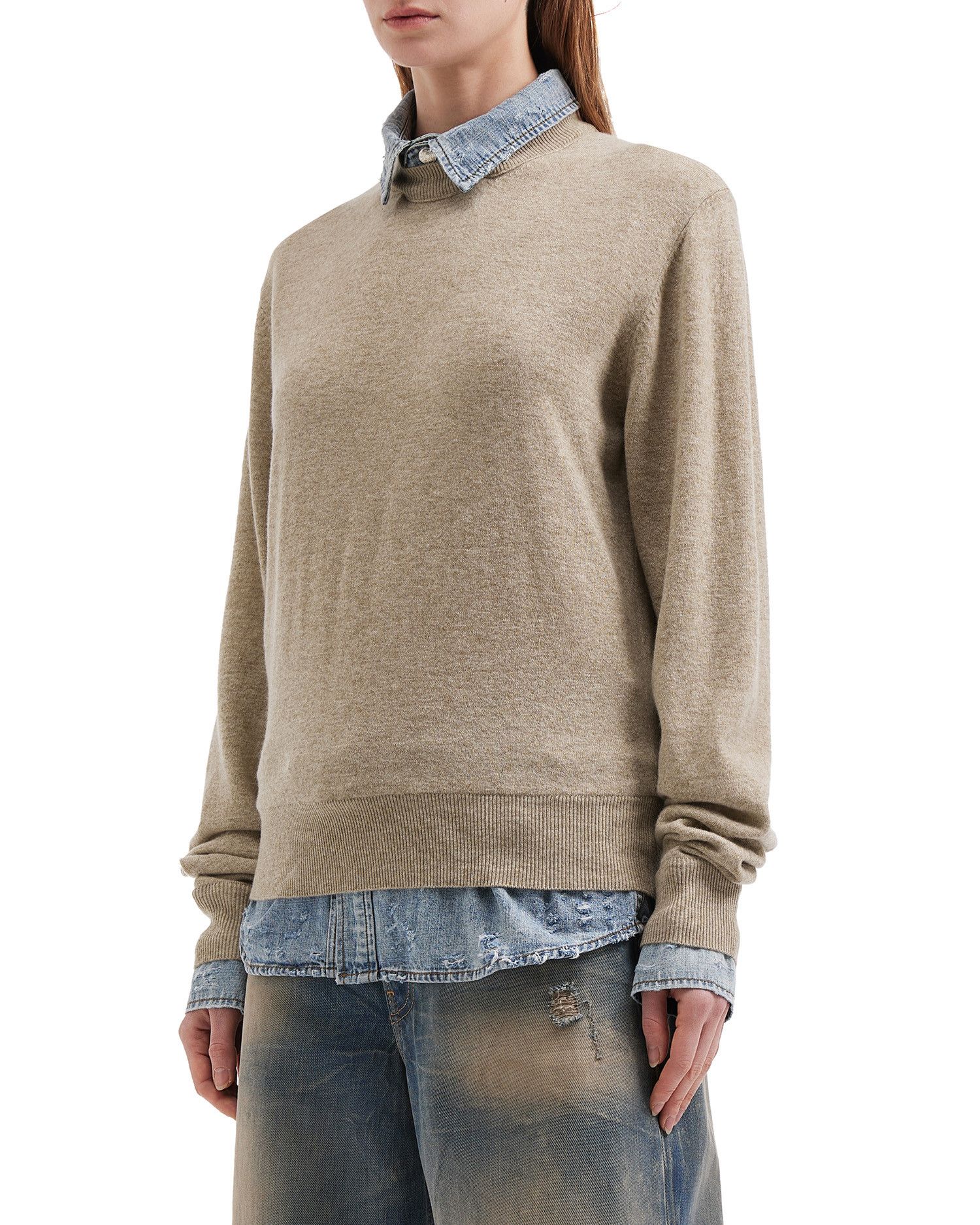 Acne Studios Acne Studios Denim Spliced Knitwear Size XS / US 0-2 / IT 36-38 - 3 Thumbnail