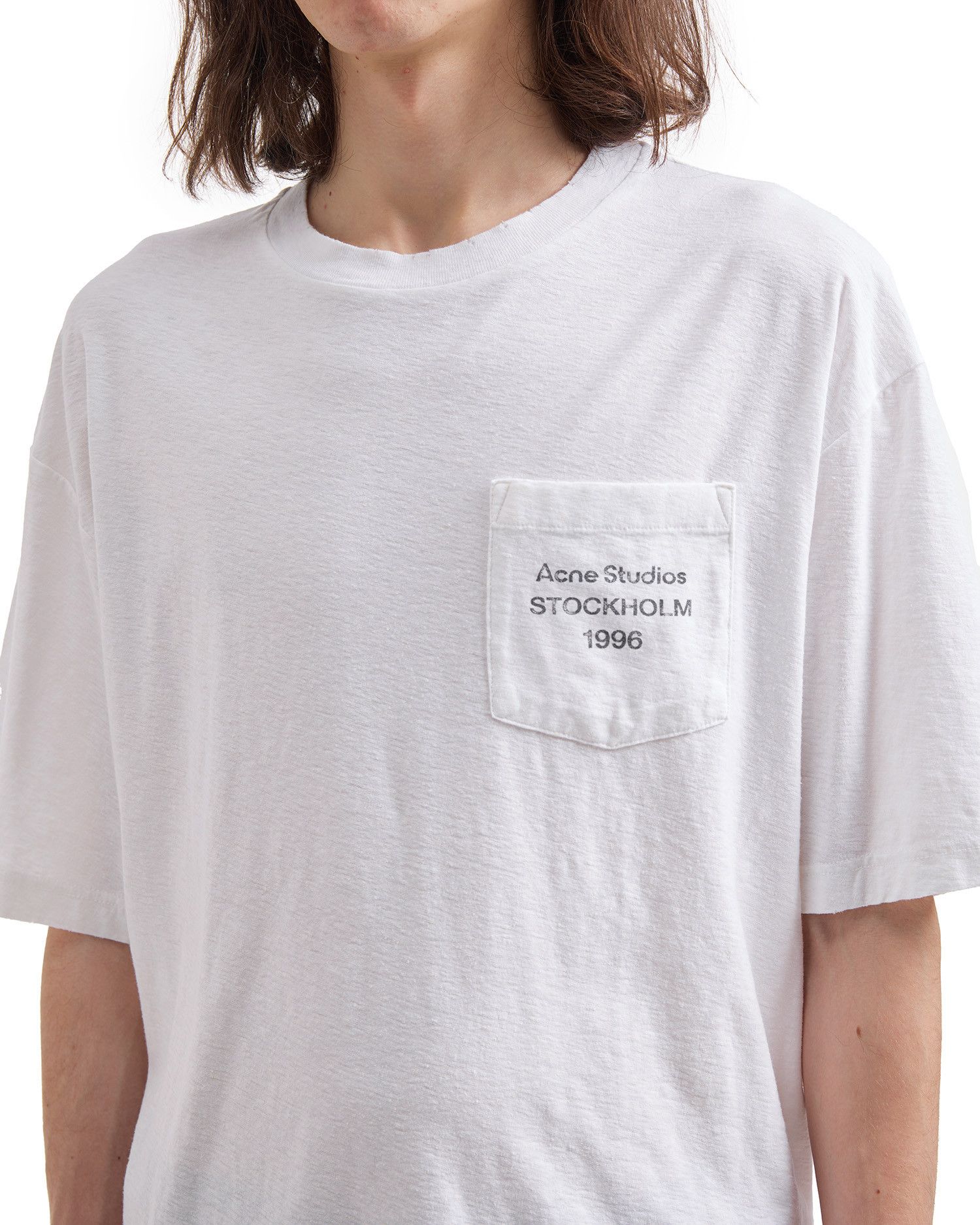 Acne Studios Acne Studios Letter Printed Pocket T-Shirt Size US M / EU 48-50 / 2 - 5 Thumbnail