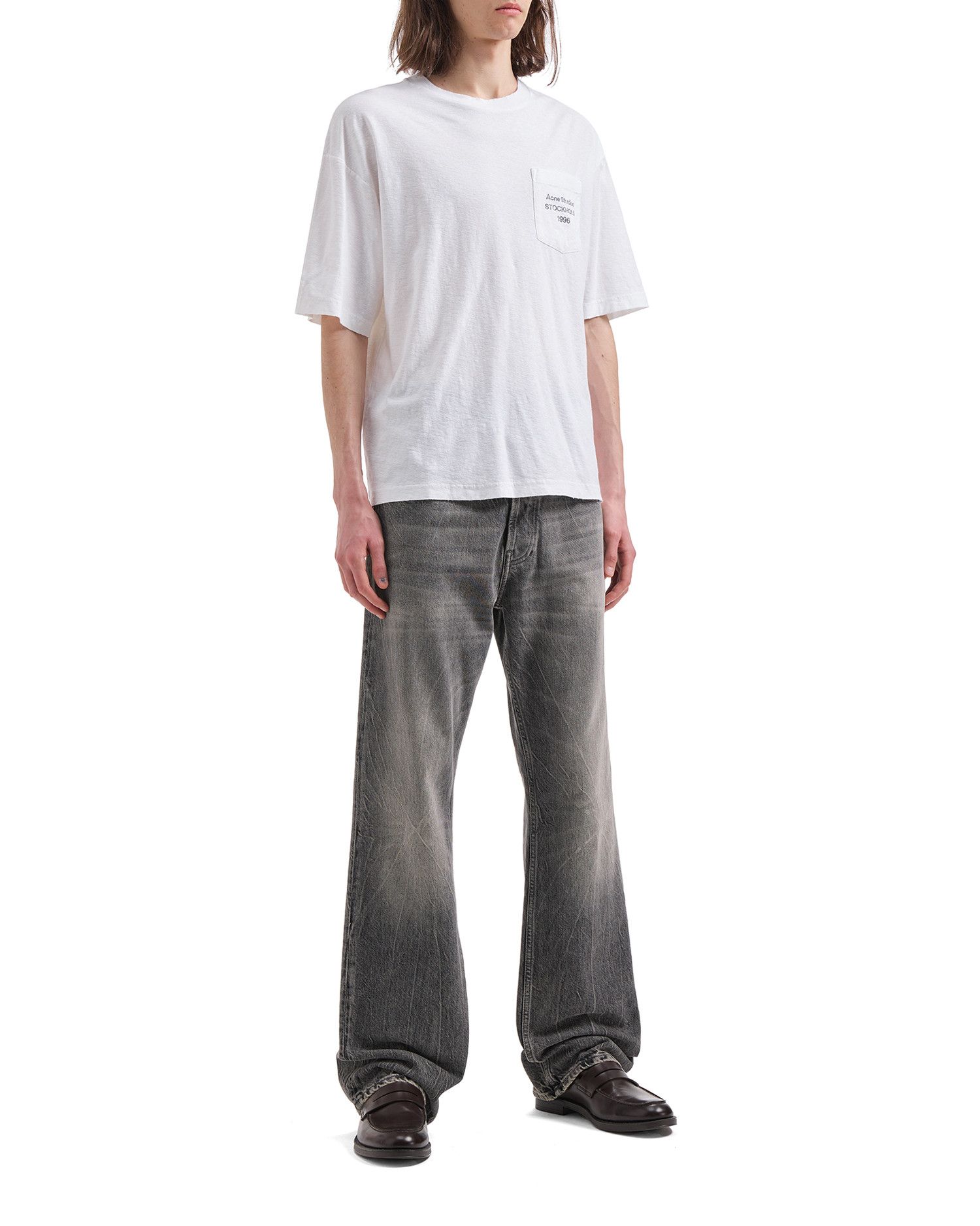 Acne Studios Acne Studios Letter Printed Pocket T-Shirt Size US XXL / EU 58 / 5 - 2 Thumbnail