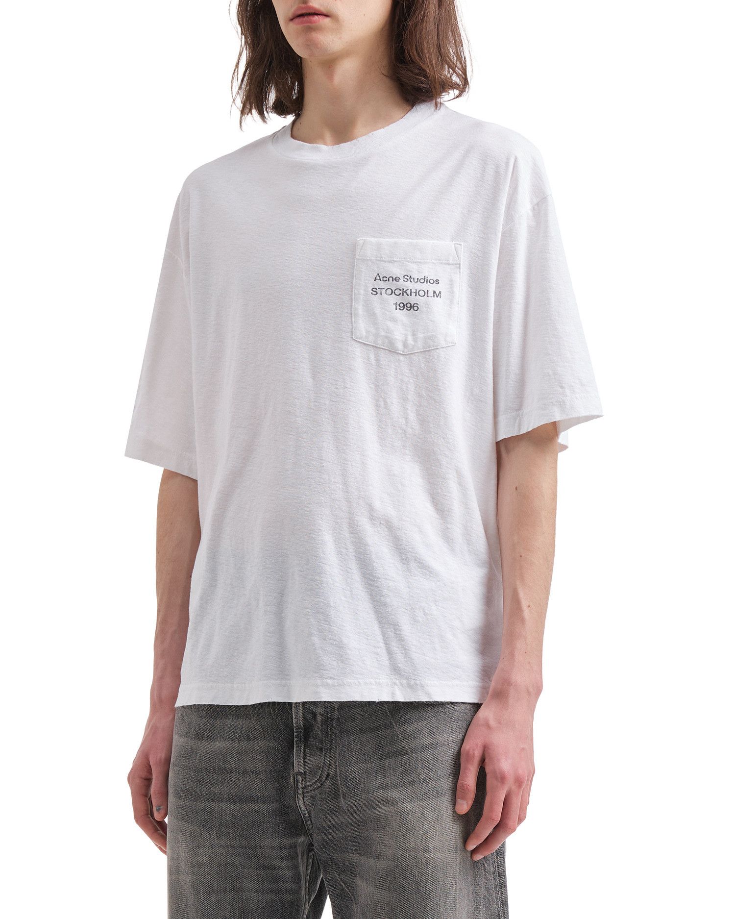 Acne Studios Acne Studios Letter Printed Pocket T-Shirt Size US L / EU 52-54 / 3 - 3 Thumbnail