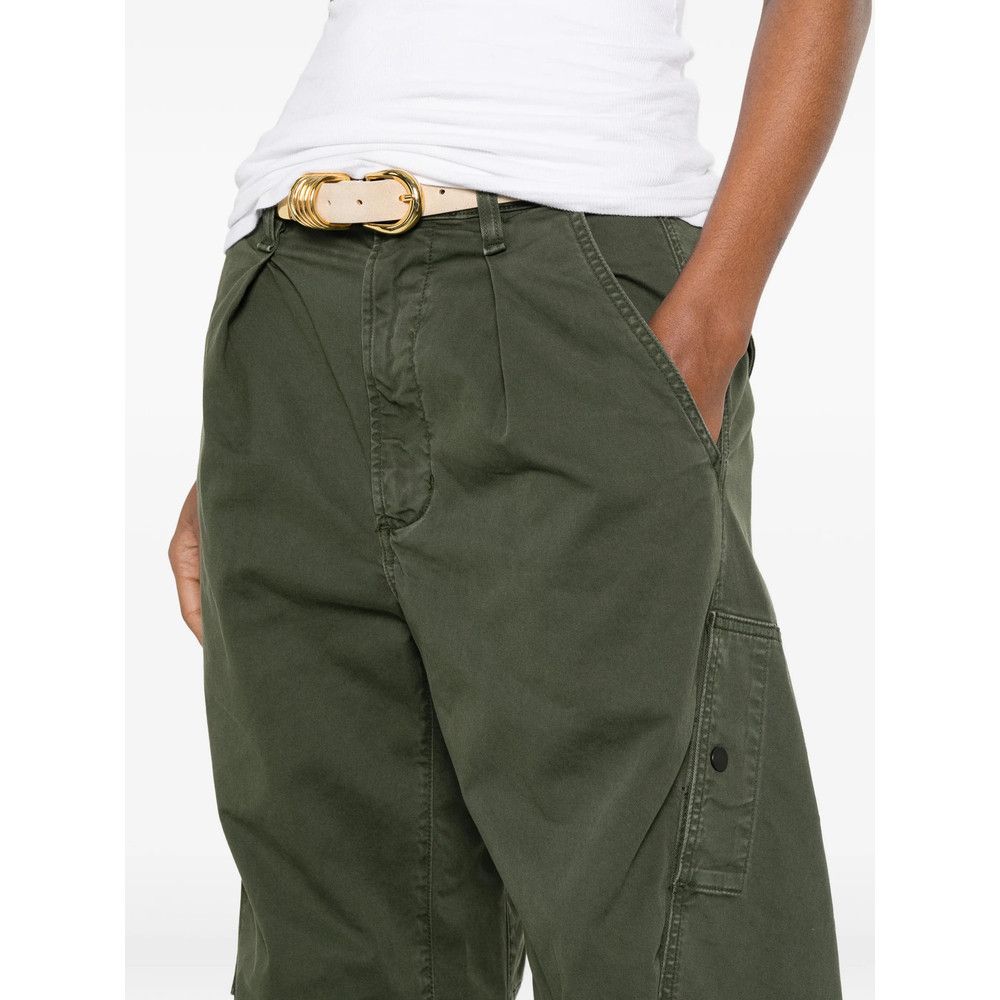Citizens Of Humanity Citizens Of Humanity GREEN Trousers - Straight Trousers Size 26" / US 2 / IT 38 - 4 Thumbnail