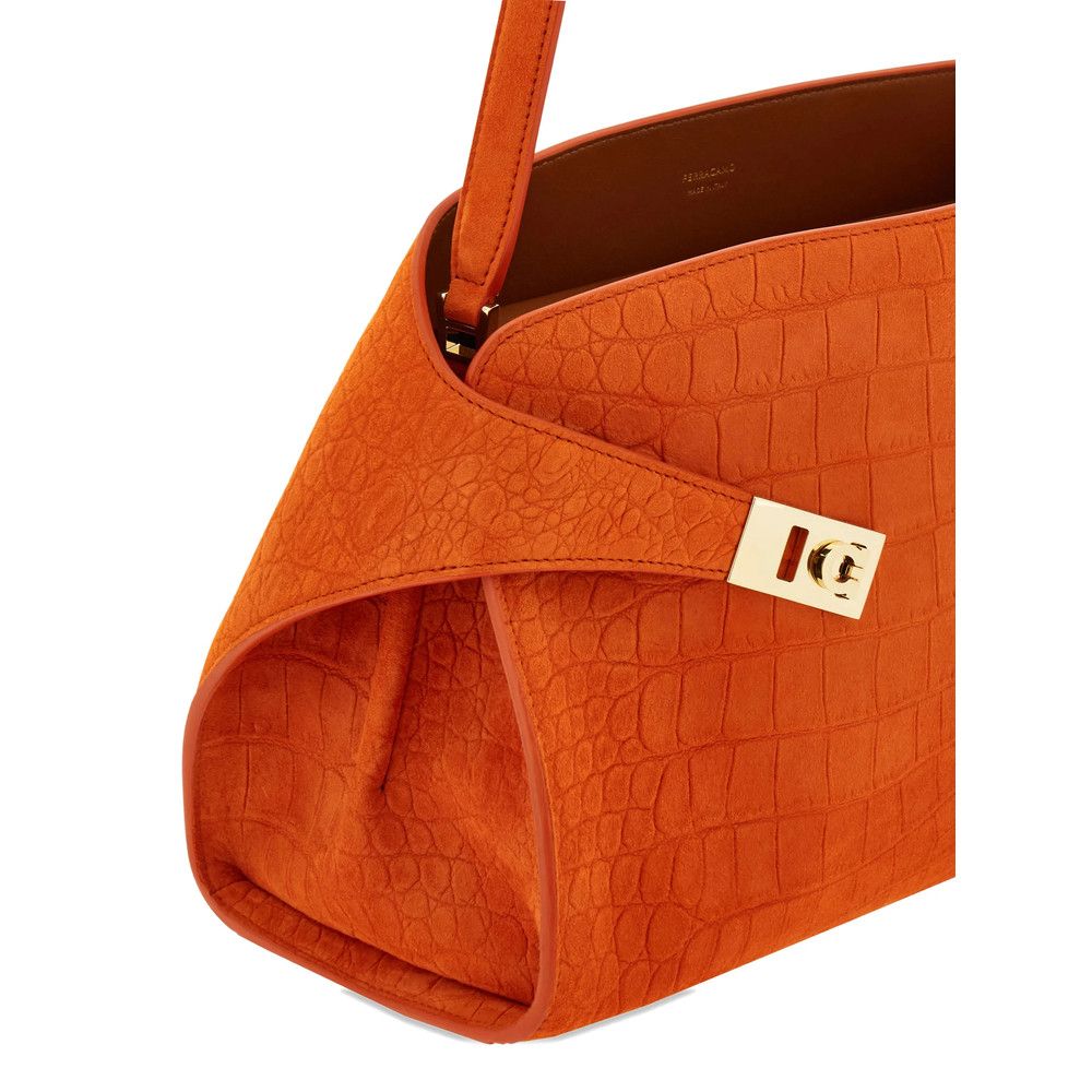 Salvatore Ferragamo Ferragamo ORANGE Shoulder Bags Size ONE SIZE - 2 Thumbnail