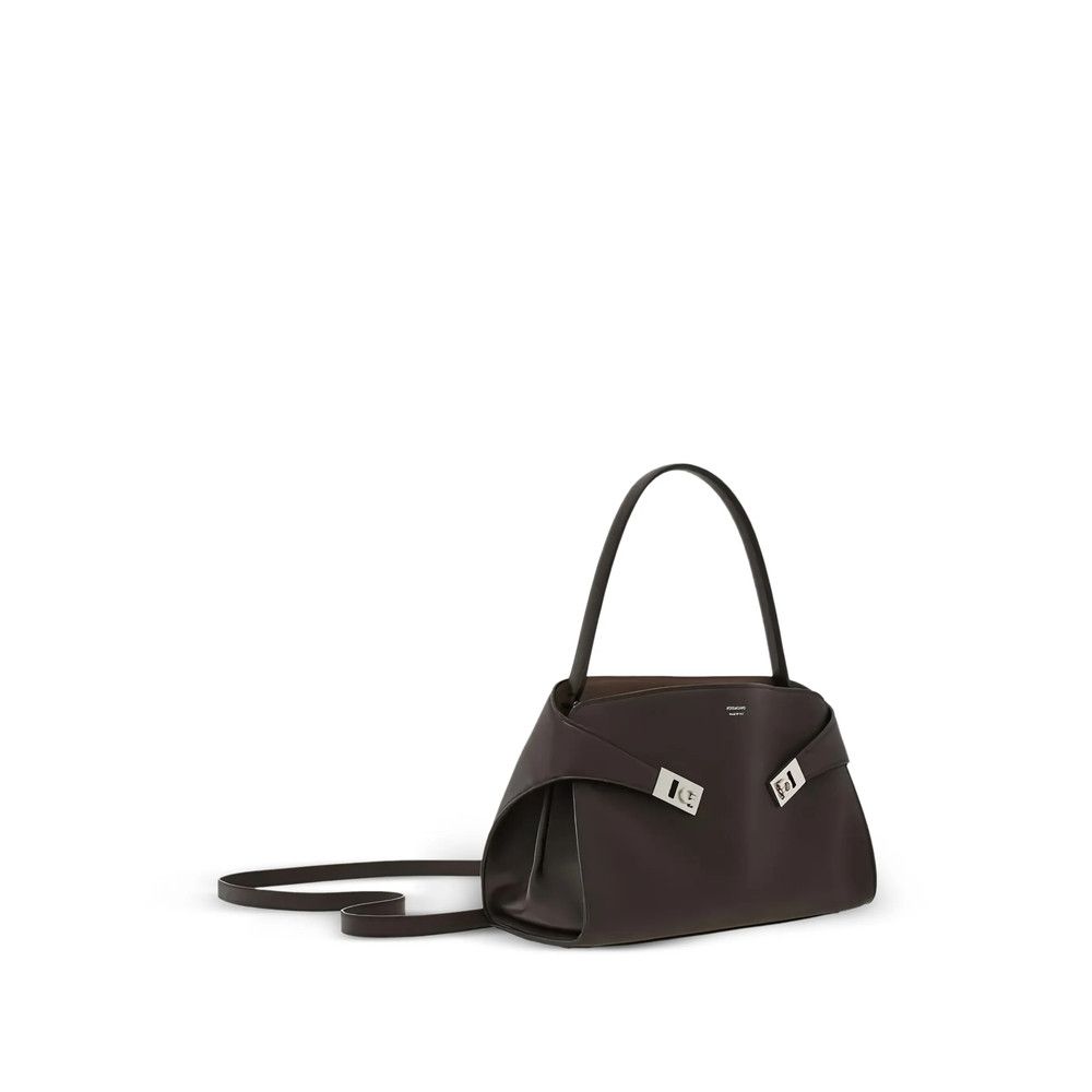 Salvatore Ferragamo Ferragamo BROWN Shoulder Bags Size ONE SIZE - 4 Thumbnail