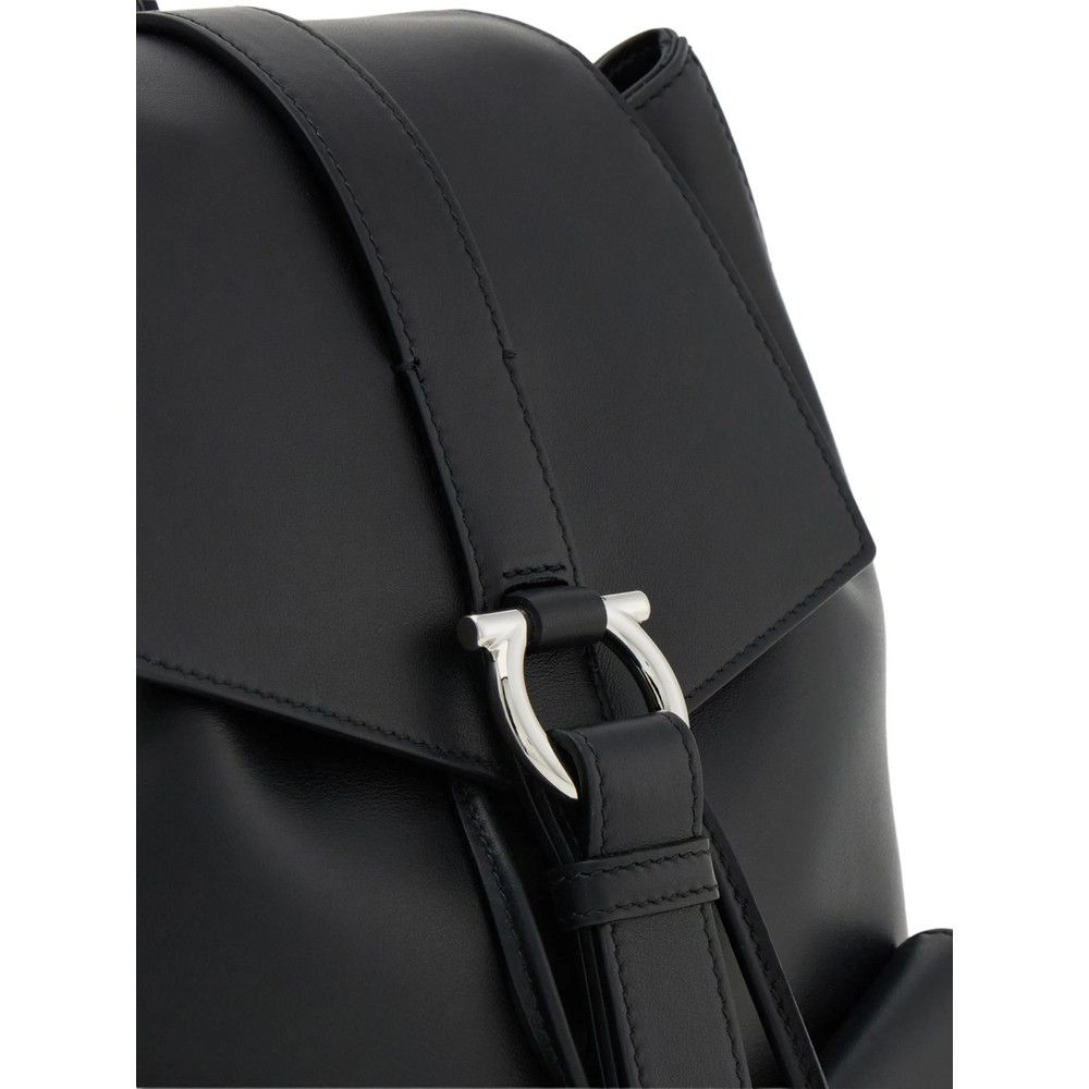 Salvatore Ferragamo Ferragamo BLACK Backpacks Size ONE SIZE - 3 Thumbnail