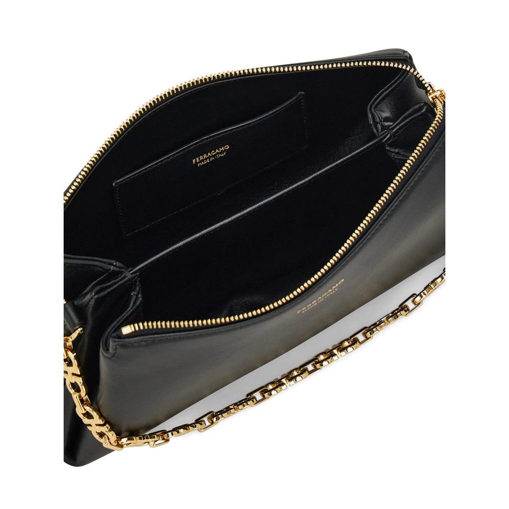 Salvatore Ferragamo Ferragamo BLACK Satchels & Cross Body Bags Size ONE SIZE - 4 Thumbnail