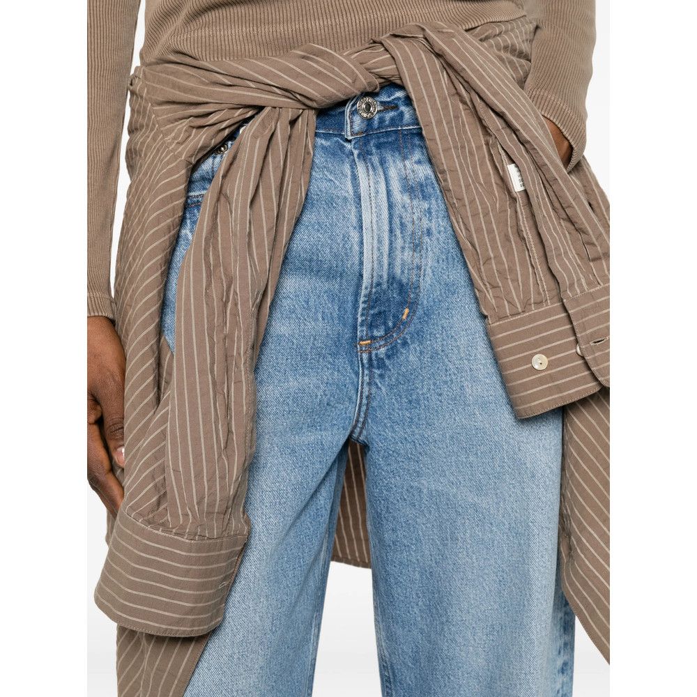 Citizens Of Humanity Citizens Of Humanity BLUE Denim - Wide-Leg Jeans Size 24" / US 00 / IT 34 - 2 Thumbnail