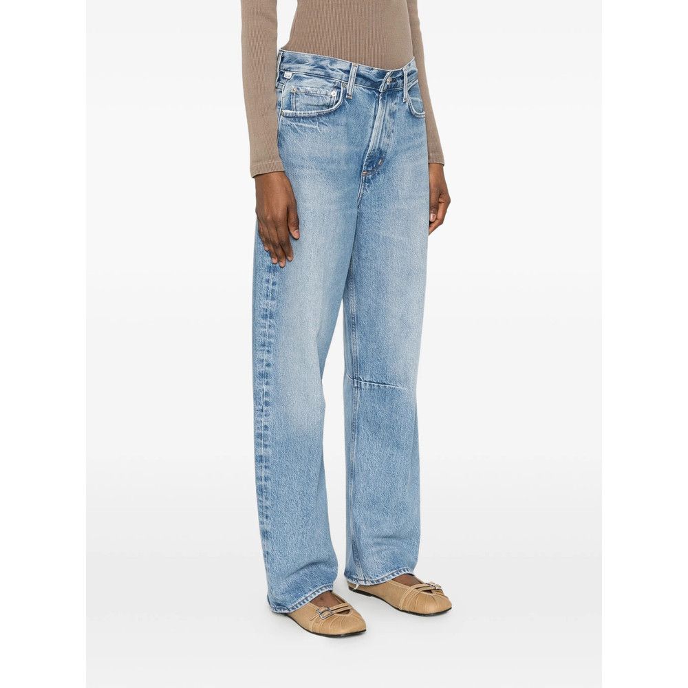 Citizens Of Humanity Citizens Of Humanity BLUE Denim - Wide-Leg Jeans Size 25" / US 0 / IT 36 - 3 Thumbnail