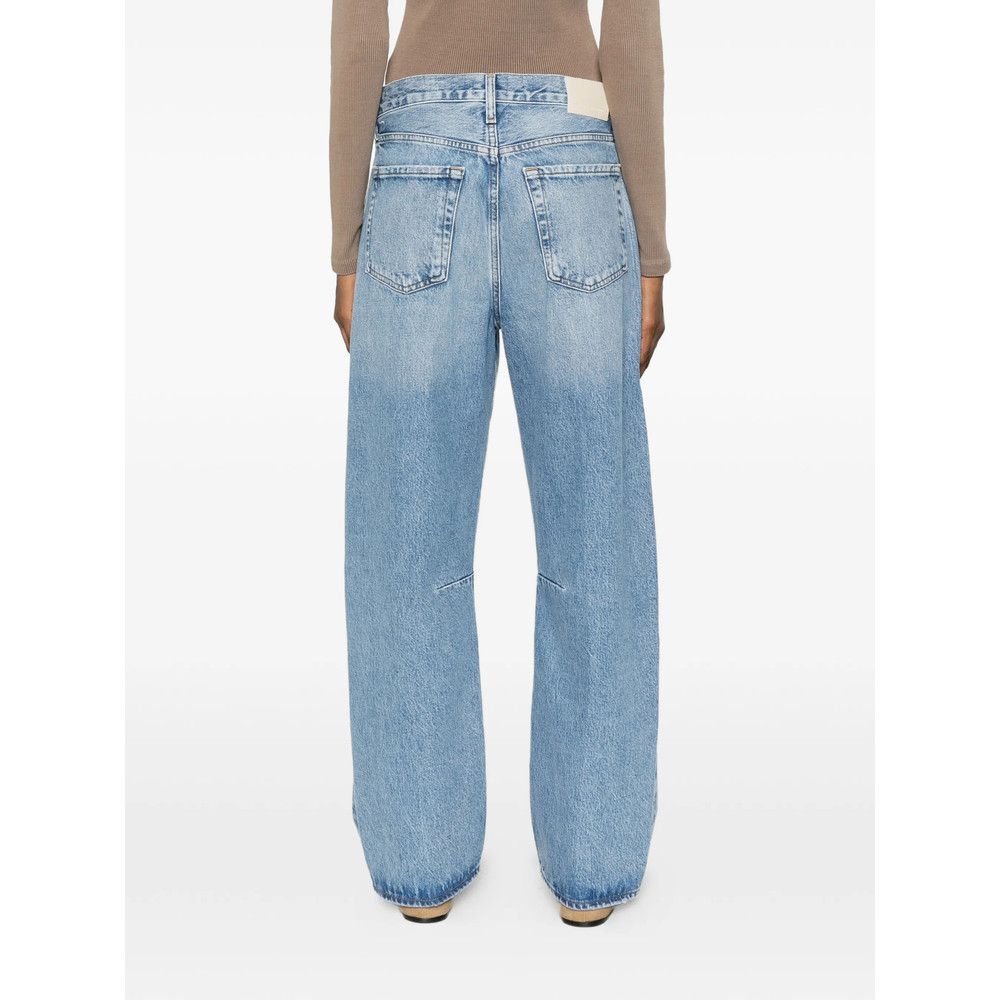 Citizens Of Humanity Citizens Of Humanity BLUE Denim - Wide-Leg Jeans Size 26" / US 2 / IT 38 - 5 Thumbnail