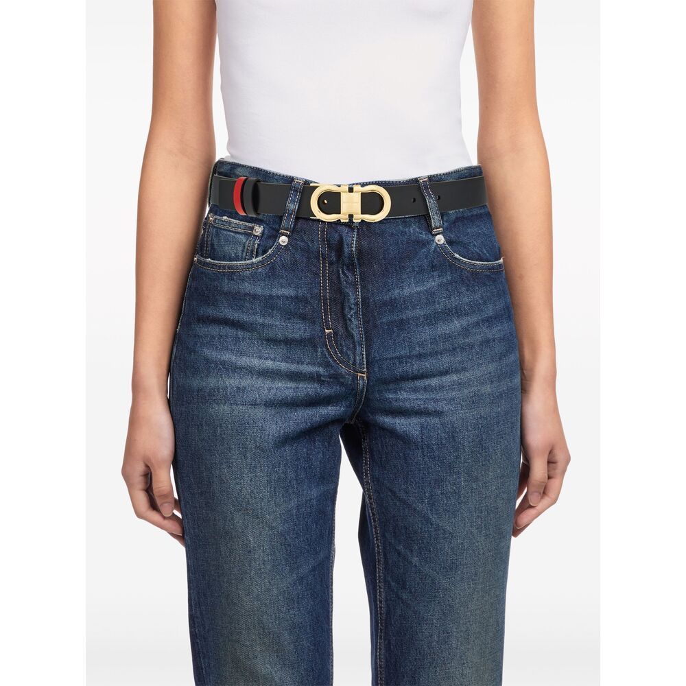 Salvatore Ferragamo Ferragamo BLACK Belts Size ONE SIZE - 3 Thumbnail