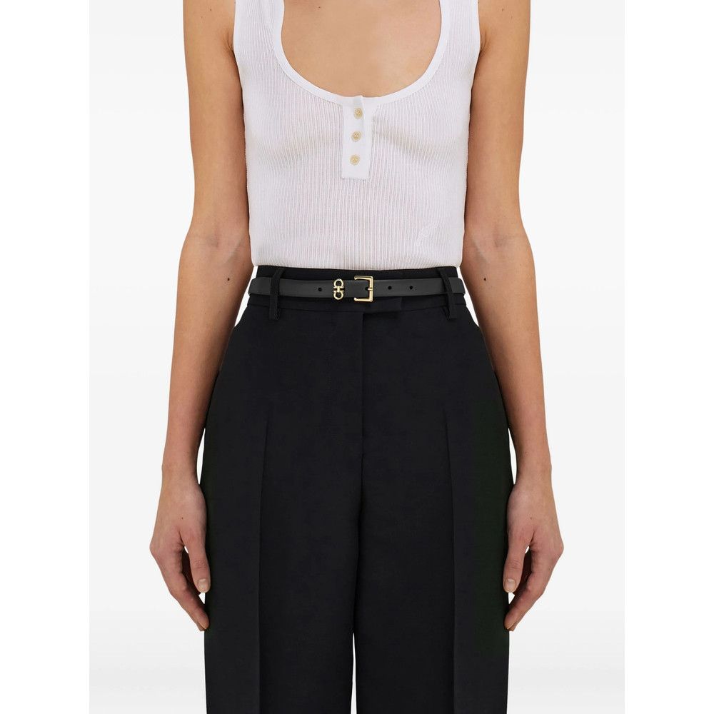 Salvatore Ferragamo Ferragamo BLACK Belts Size ONE SIZE - 2 Thumbnail