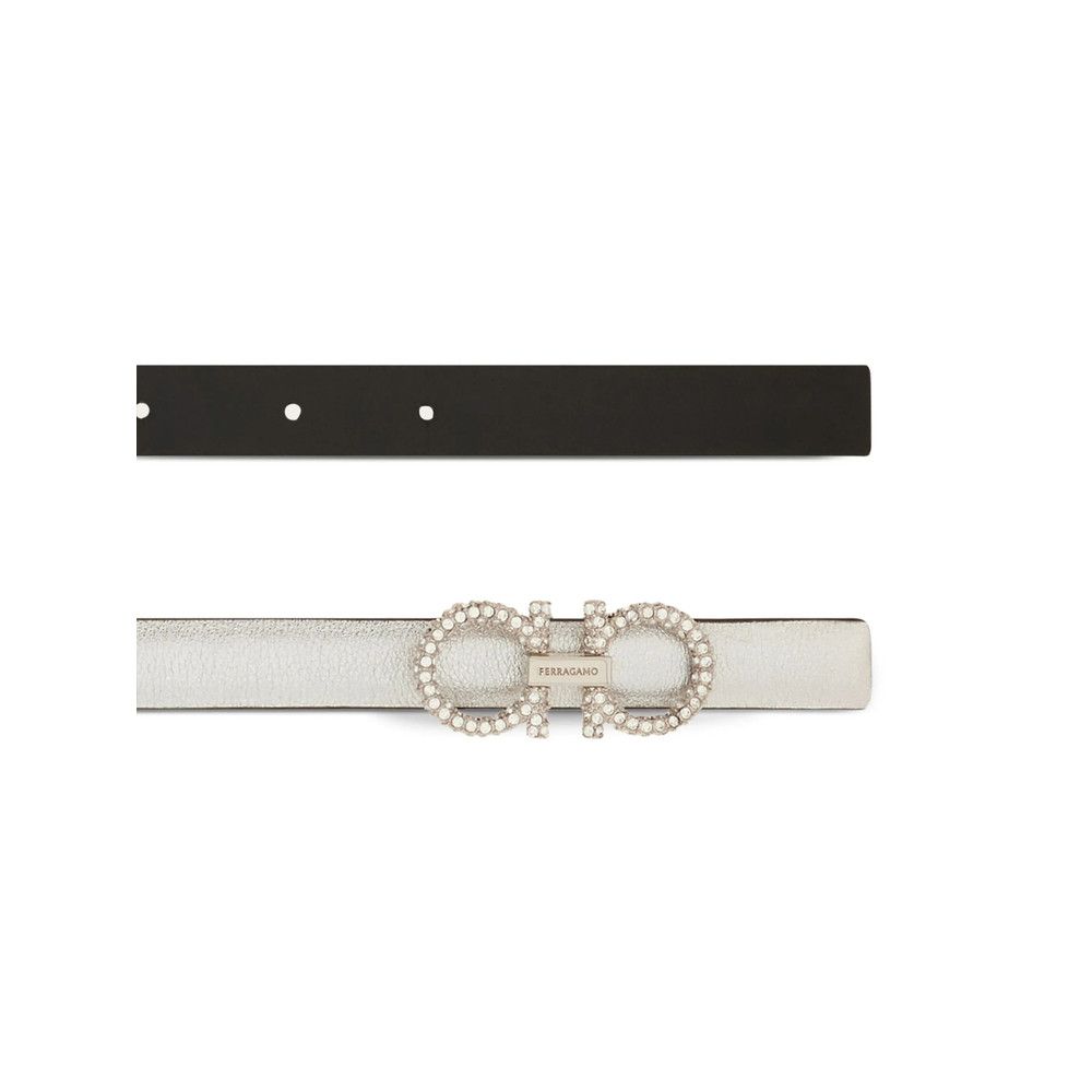 Salvatore Ferragamo Ferragamo SILVER Belts Size ONE SIZE - 4 Thumbnail